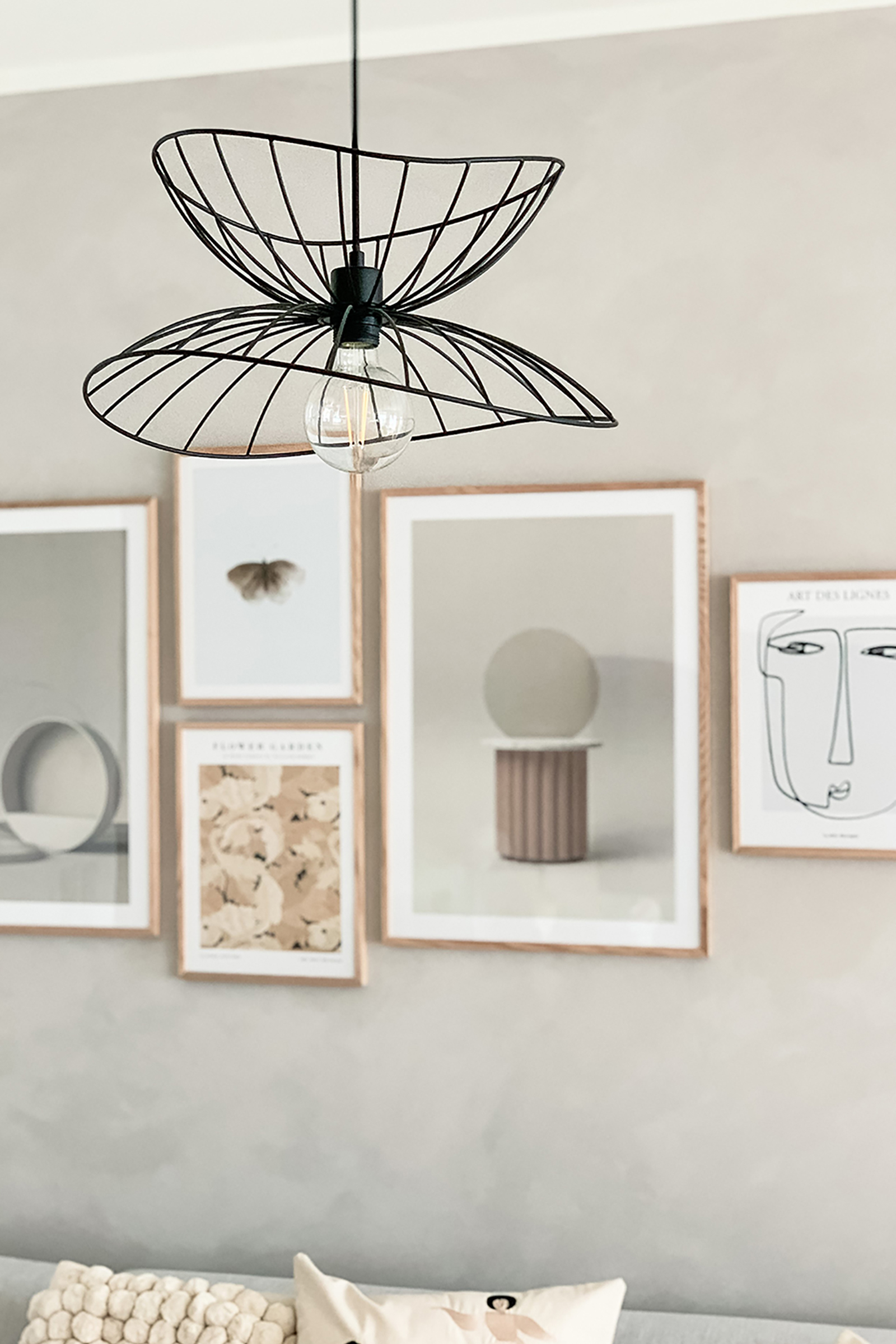 Globen Lighting Ray Kattovalaisin Musta Ø45