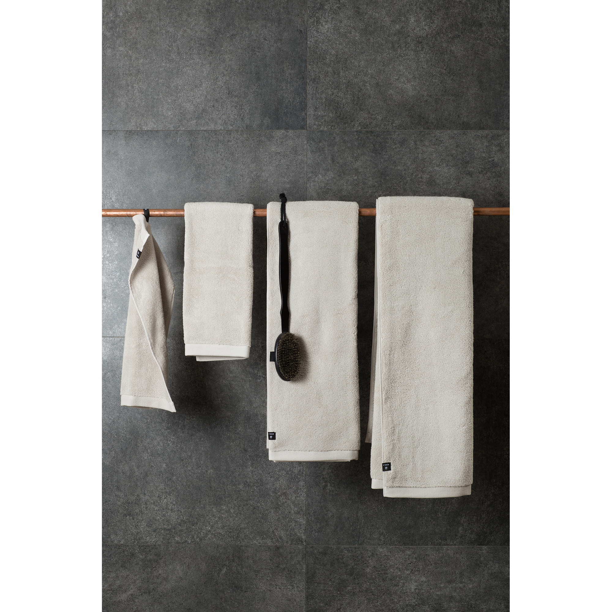 Himla Maxime Handtuch Mother of Pearl 30x50