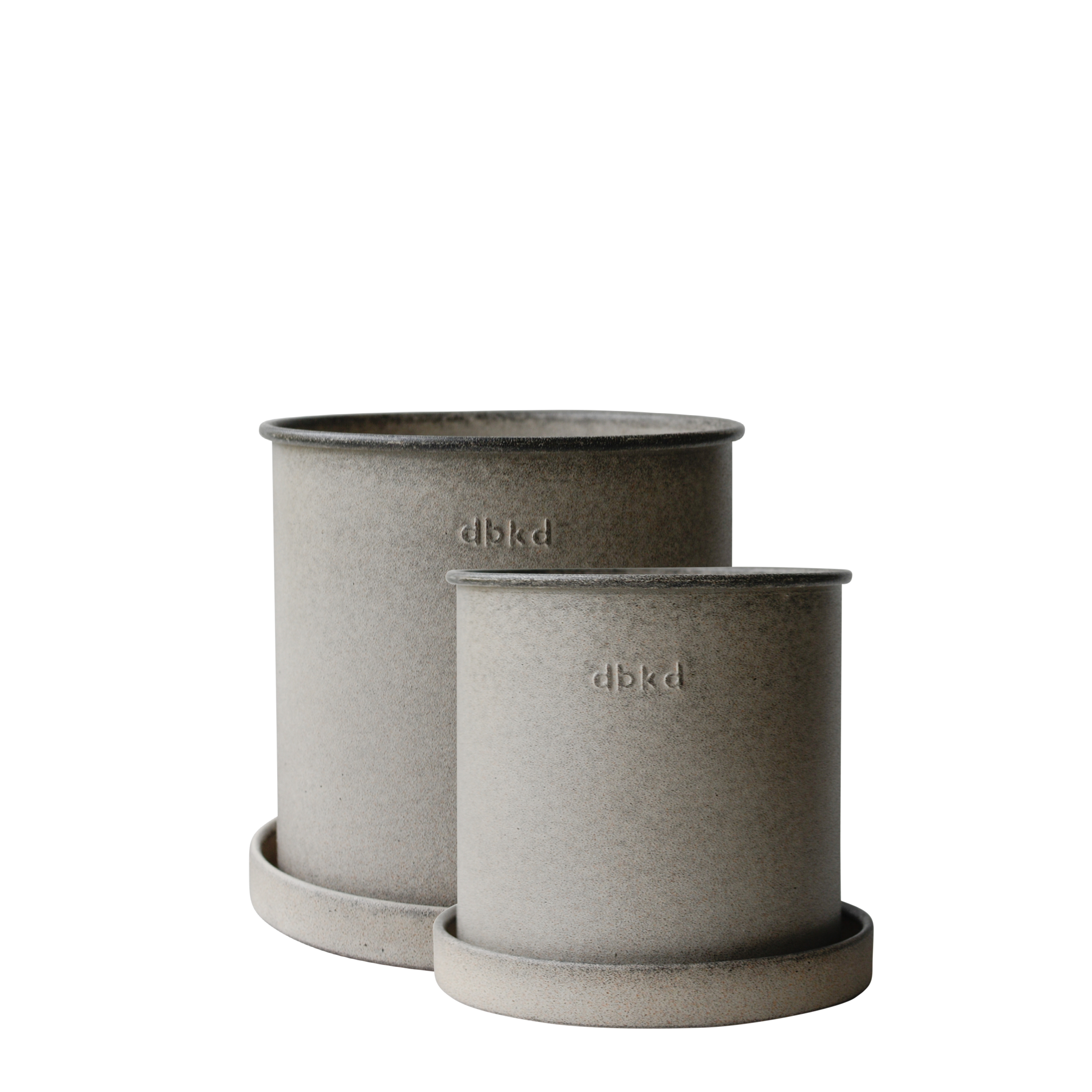 DBKD - Plant Topf Beige Small 2-pack - Blumentöpfe im Freien