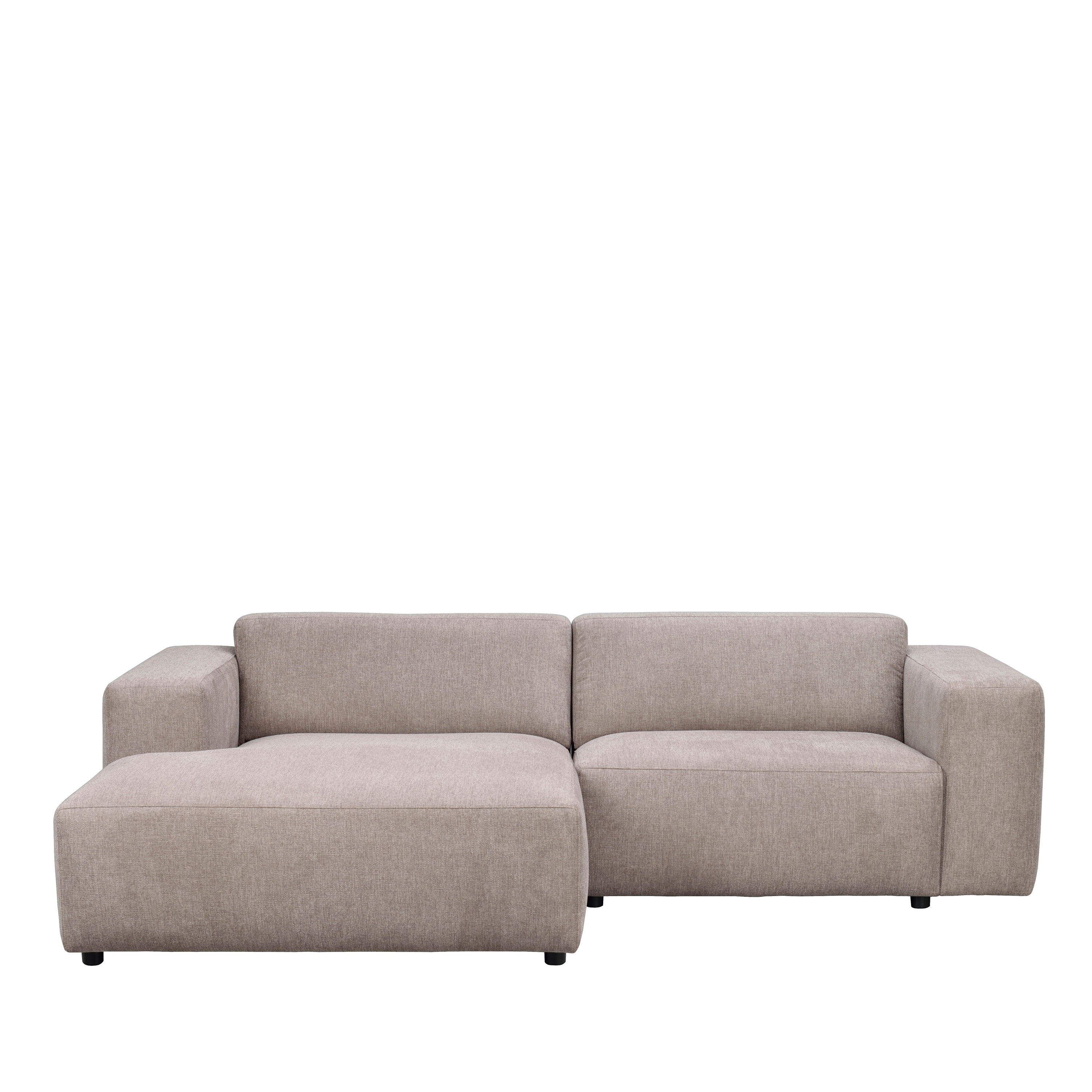Willard 3-Sitzer Sofa mit Chaiselongue links, Beige
