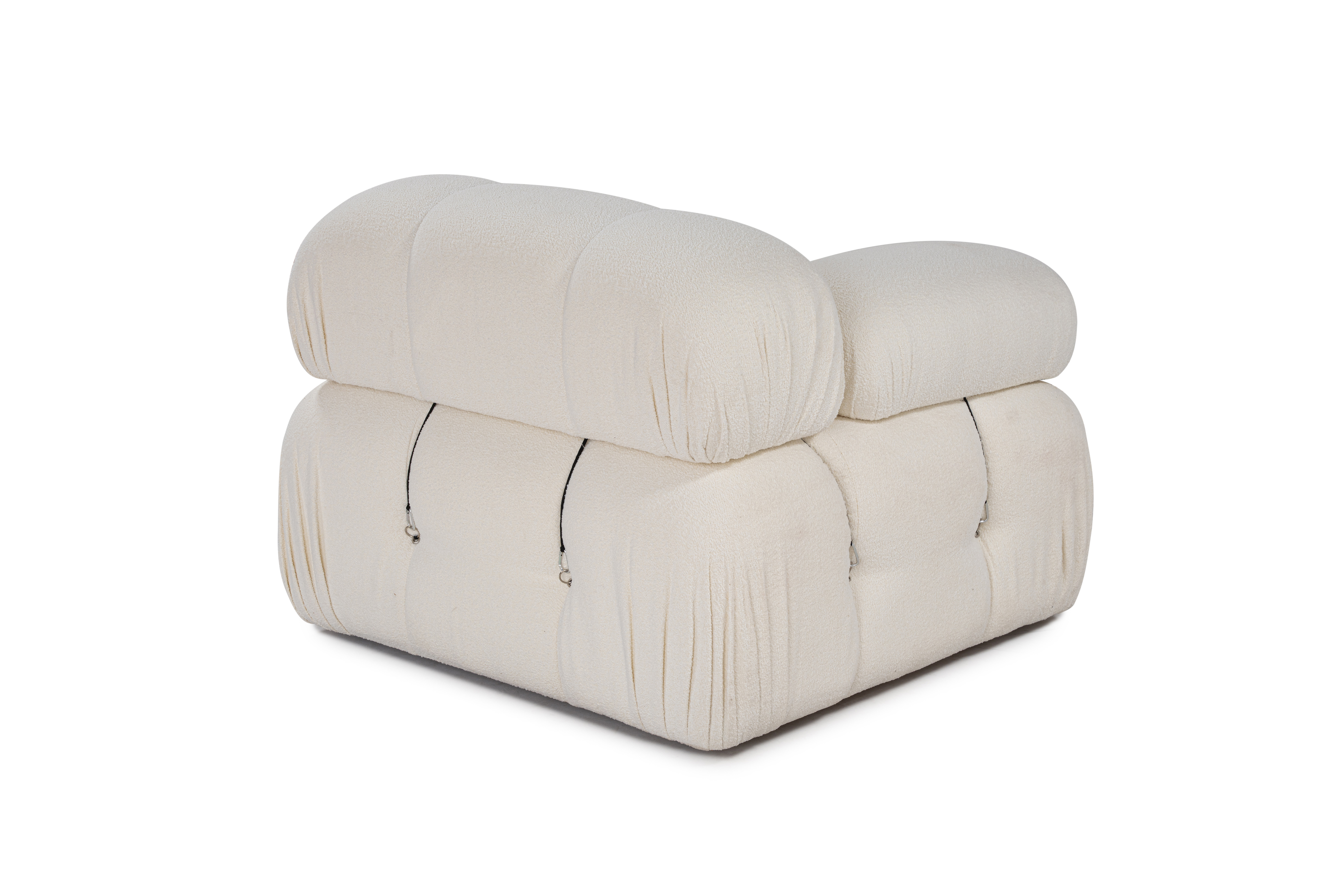 Sleepo Collection Blanca Vänstermodul White Bouclé