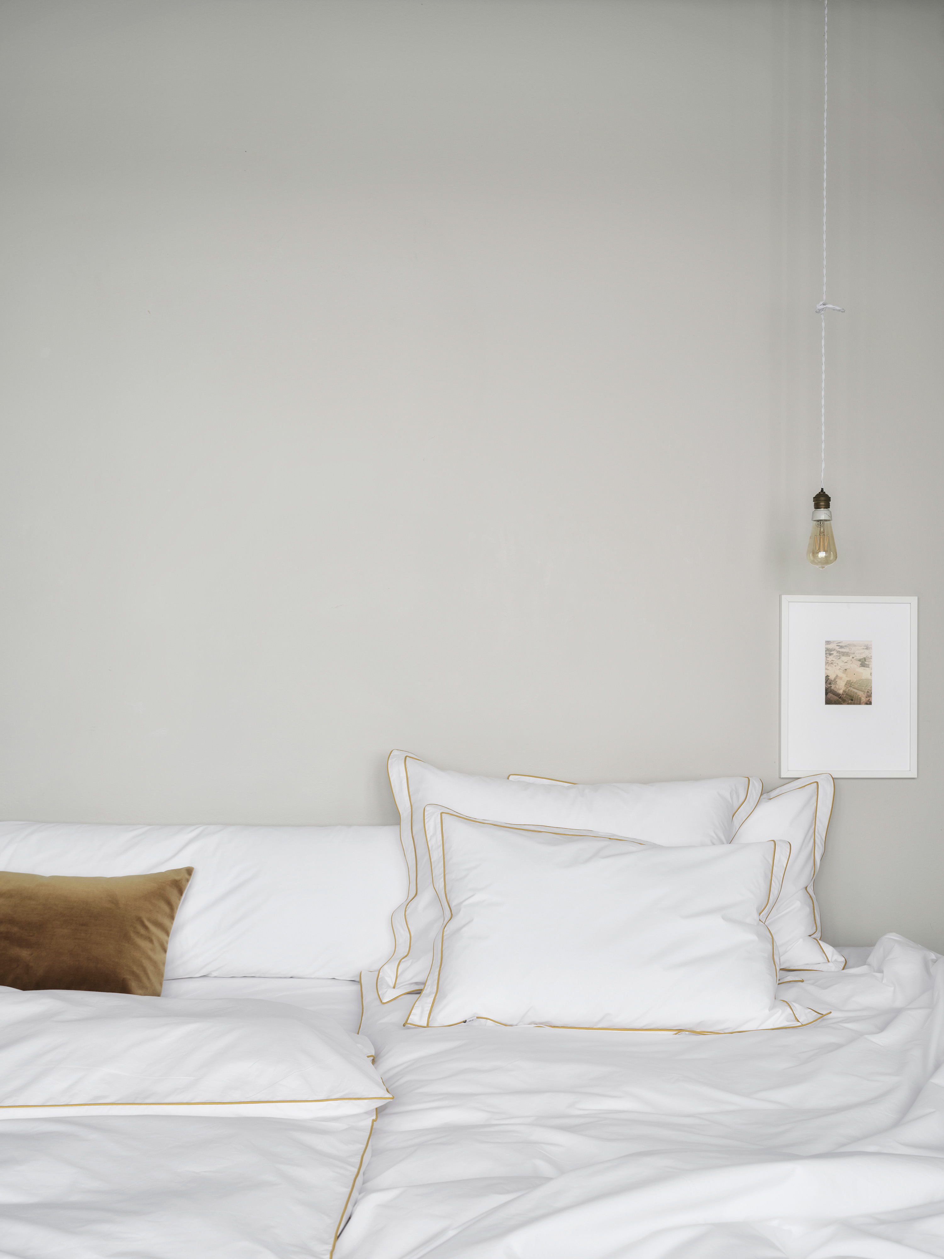 Mille Notti Allegro Örngott EKO White/Yellow 60x80