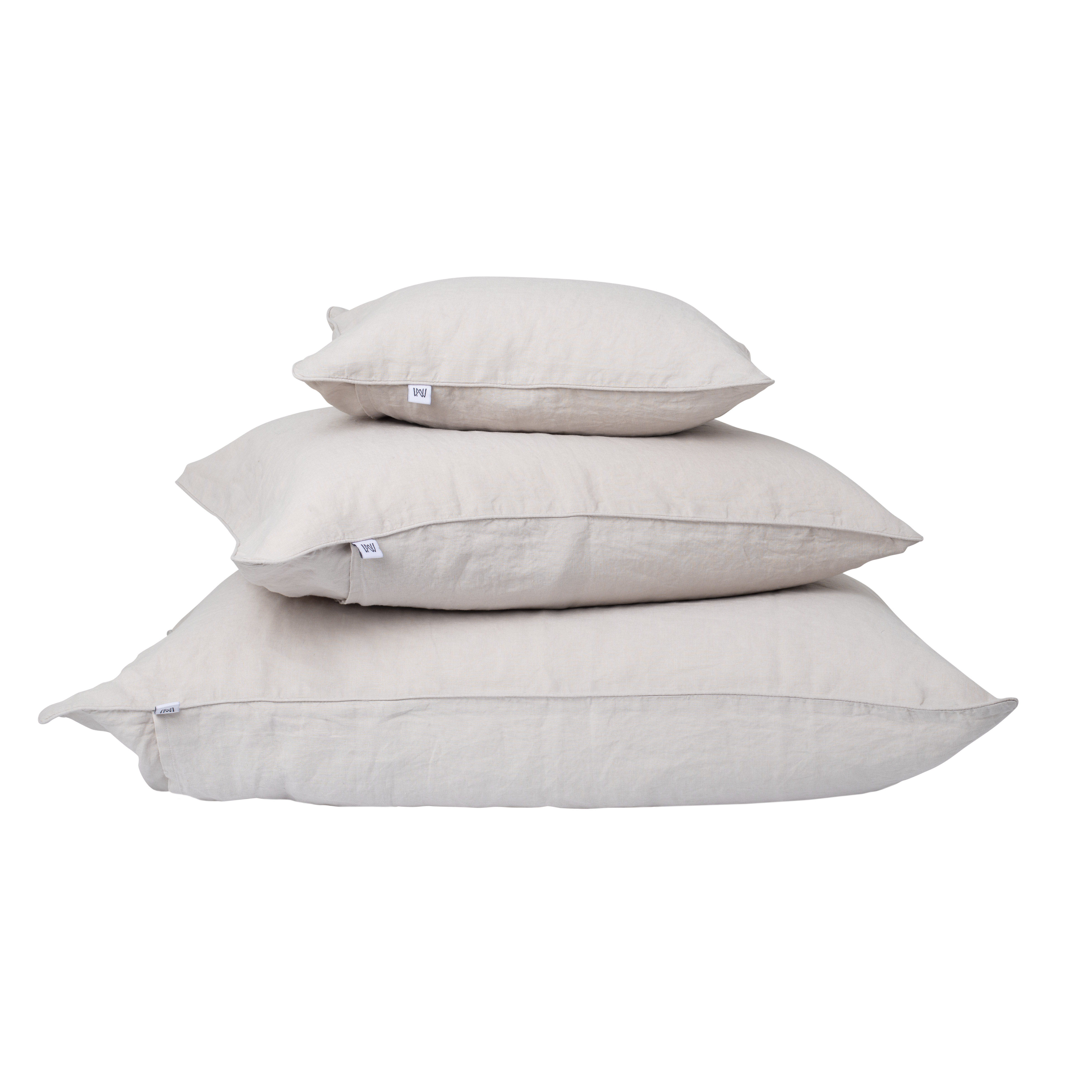 Mille Notti Lino Örngott Linne Sand 60x80