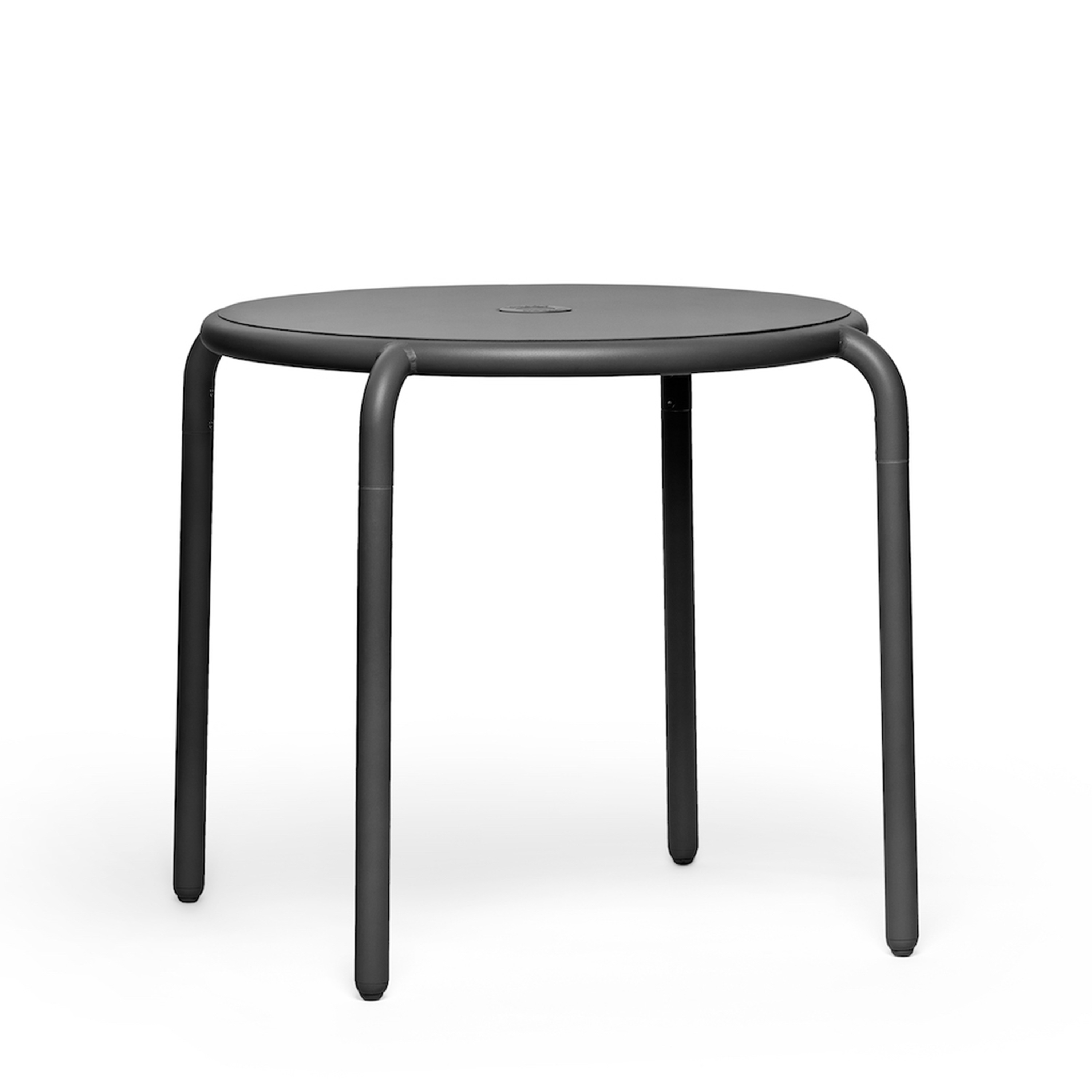 Fatboy - Toni Bistreau Pöytä Anthracite Ø80 Harmaa - Aluminium - Kahvilan pöytä ja parvekepöytä