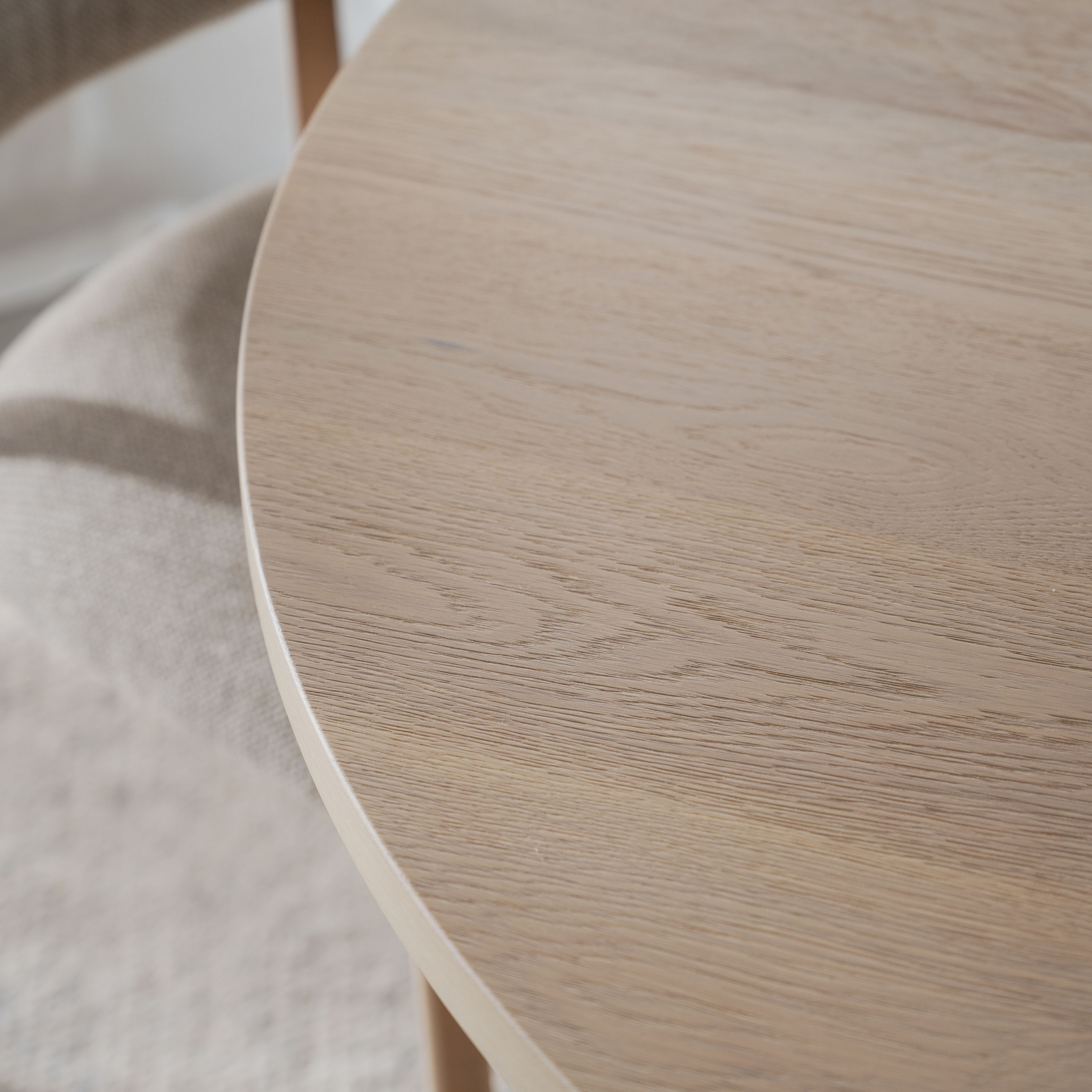 Rowico Home Gifford Matbord Vitpigmenterad Ø220