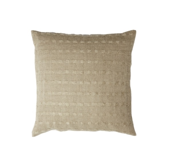 Olsson & Jensen - Lennox Tyynyliina Pellava 50x50 Beige - 100% Linne - Tyynynpäällinen