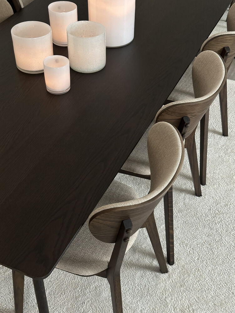 Rowico Home Yumi Esstisch Braun 190cm