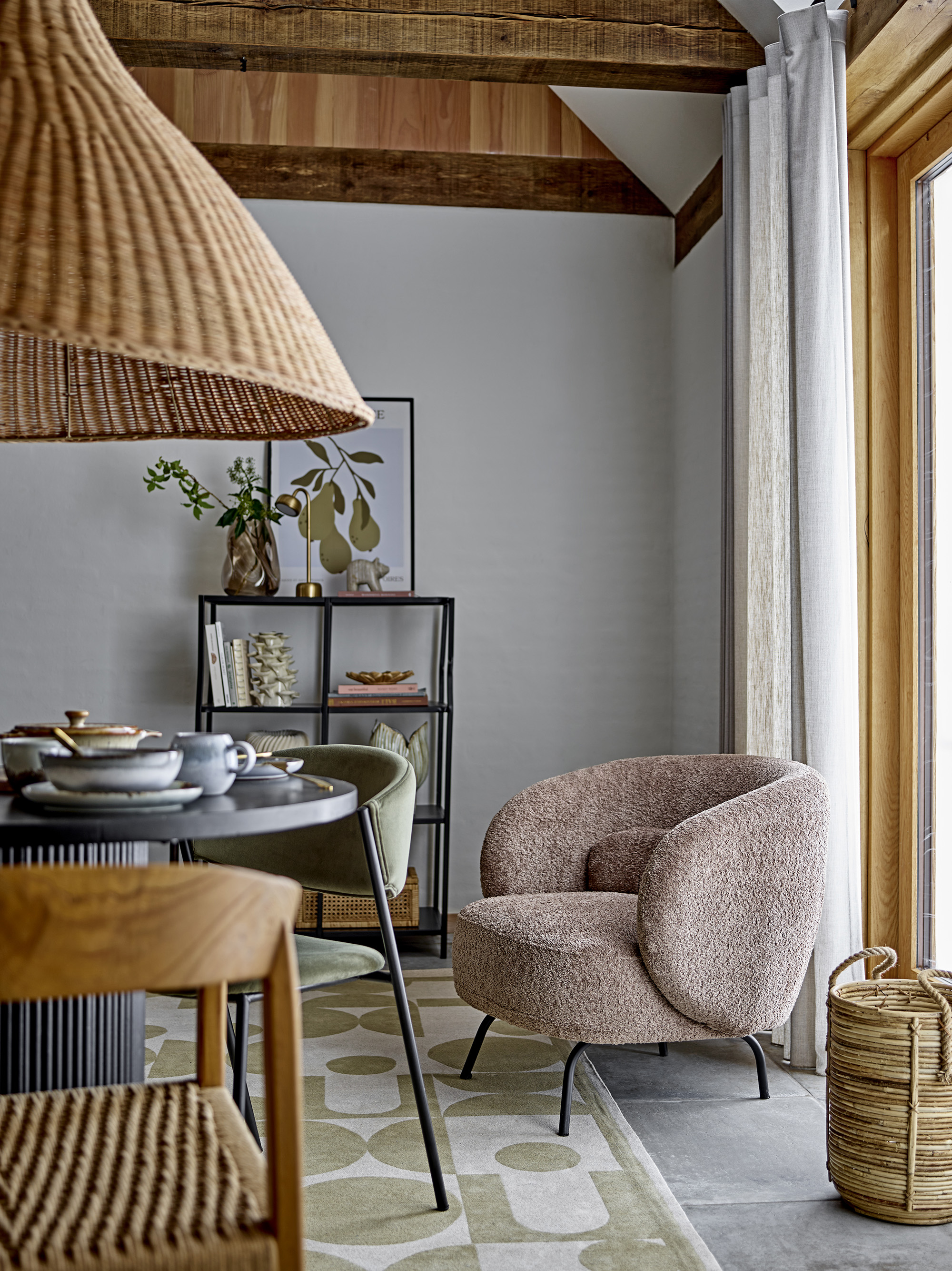 Bloomingville Marlo Spisestol Grønn