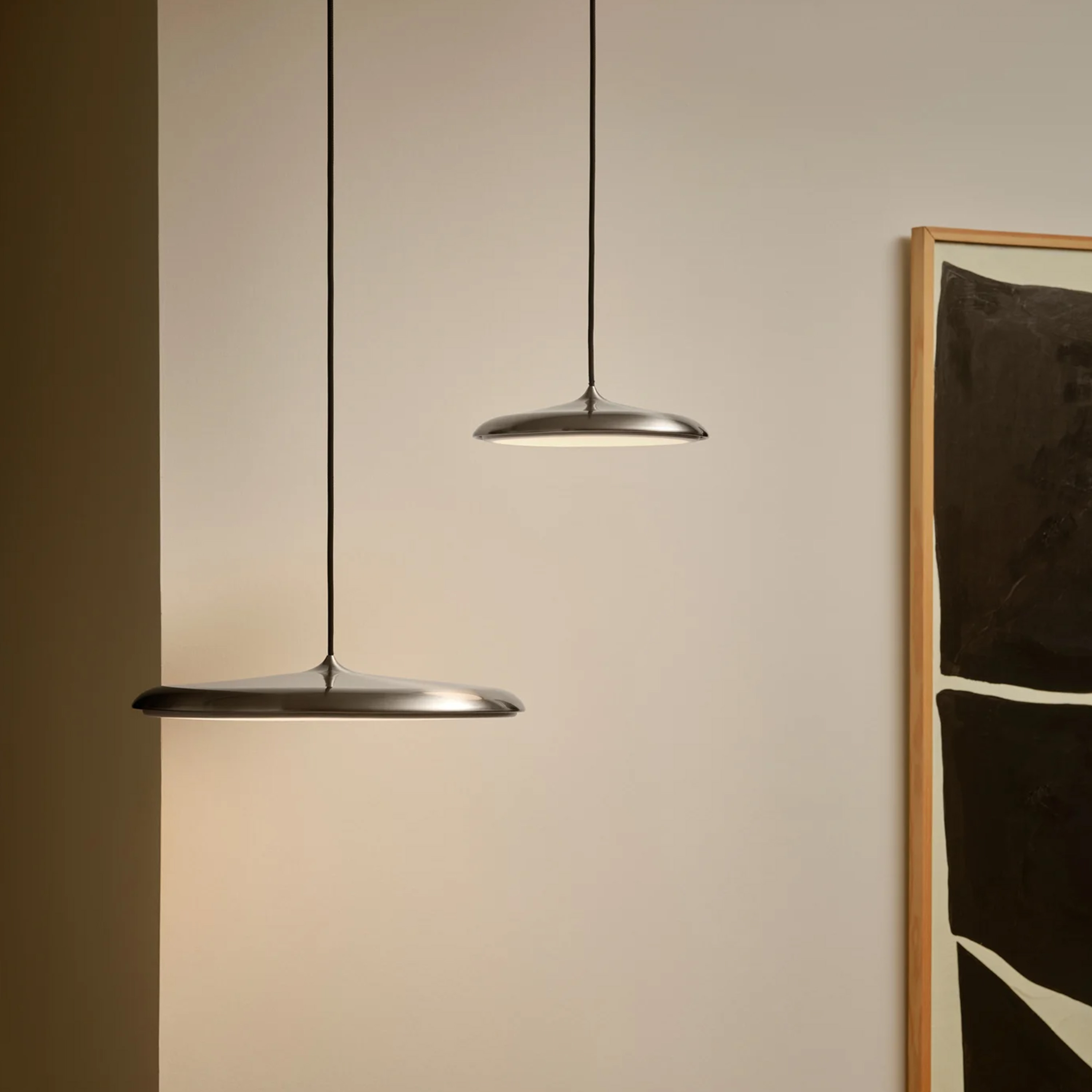 Design For The People Artist 40 Taklampa Rostfrit Stål