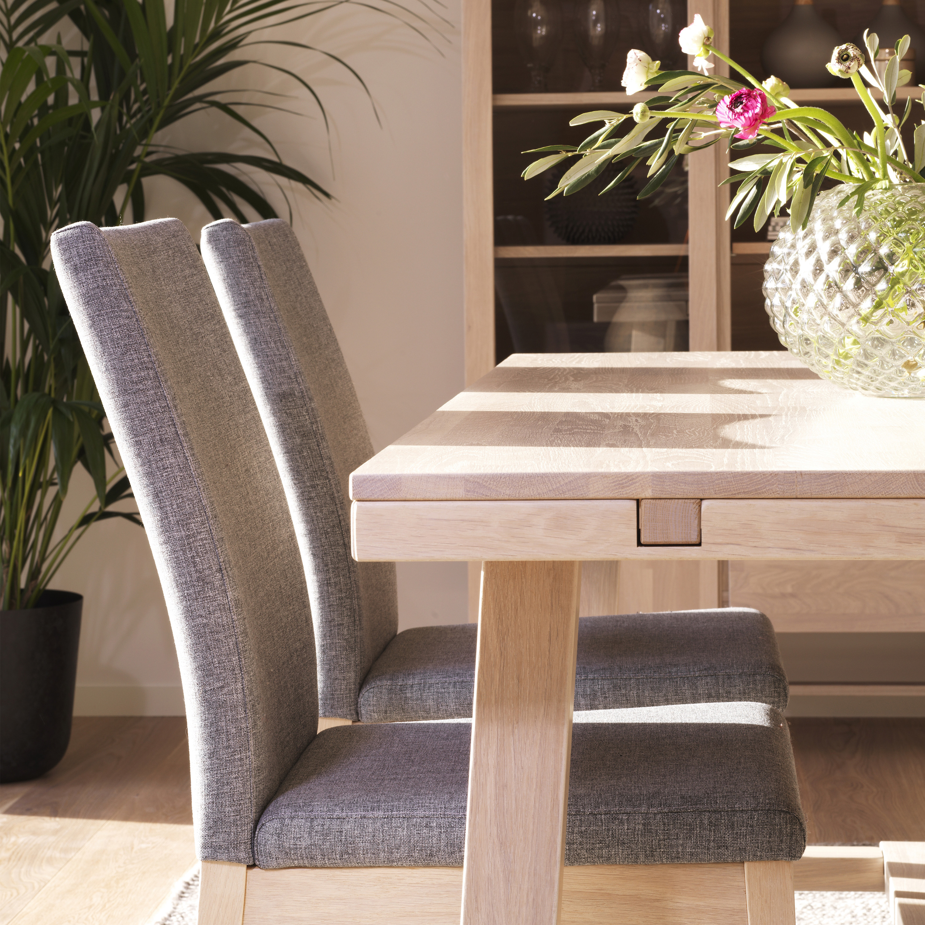 Rowico Home Brooklyn Matbord Vitpigmenterad Ek 170cm