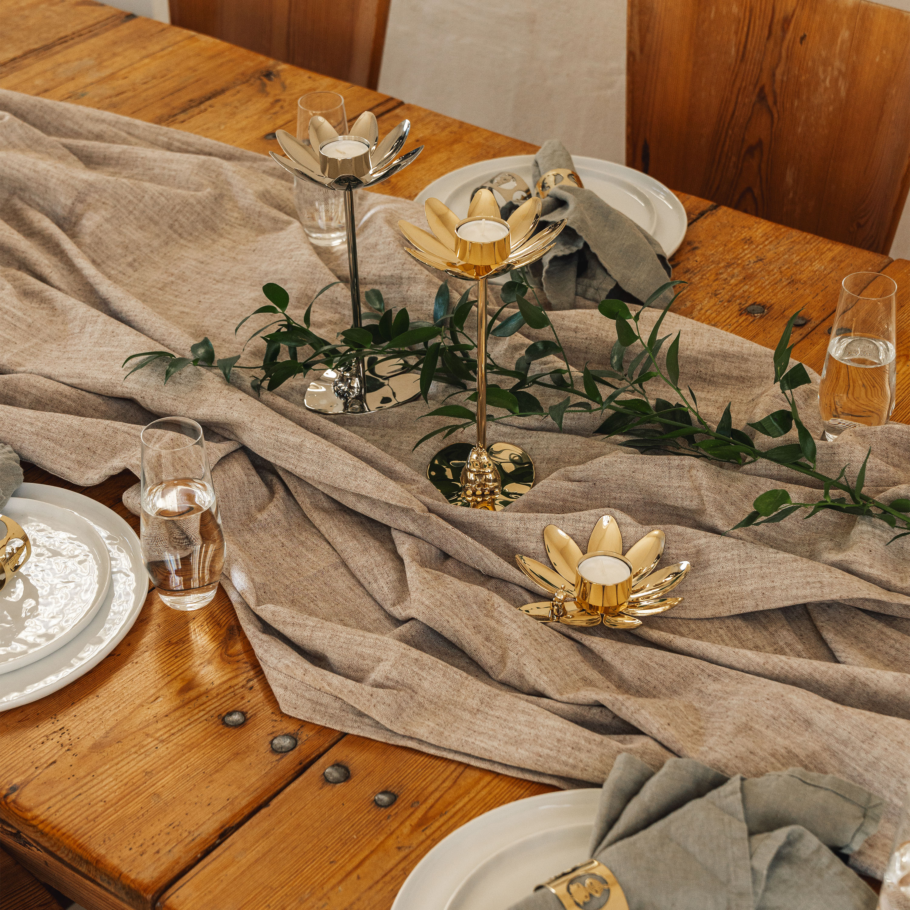 Hilke Collection Hilke X Mumin Lilla My Ljuslykta Mässing