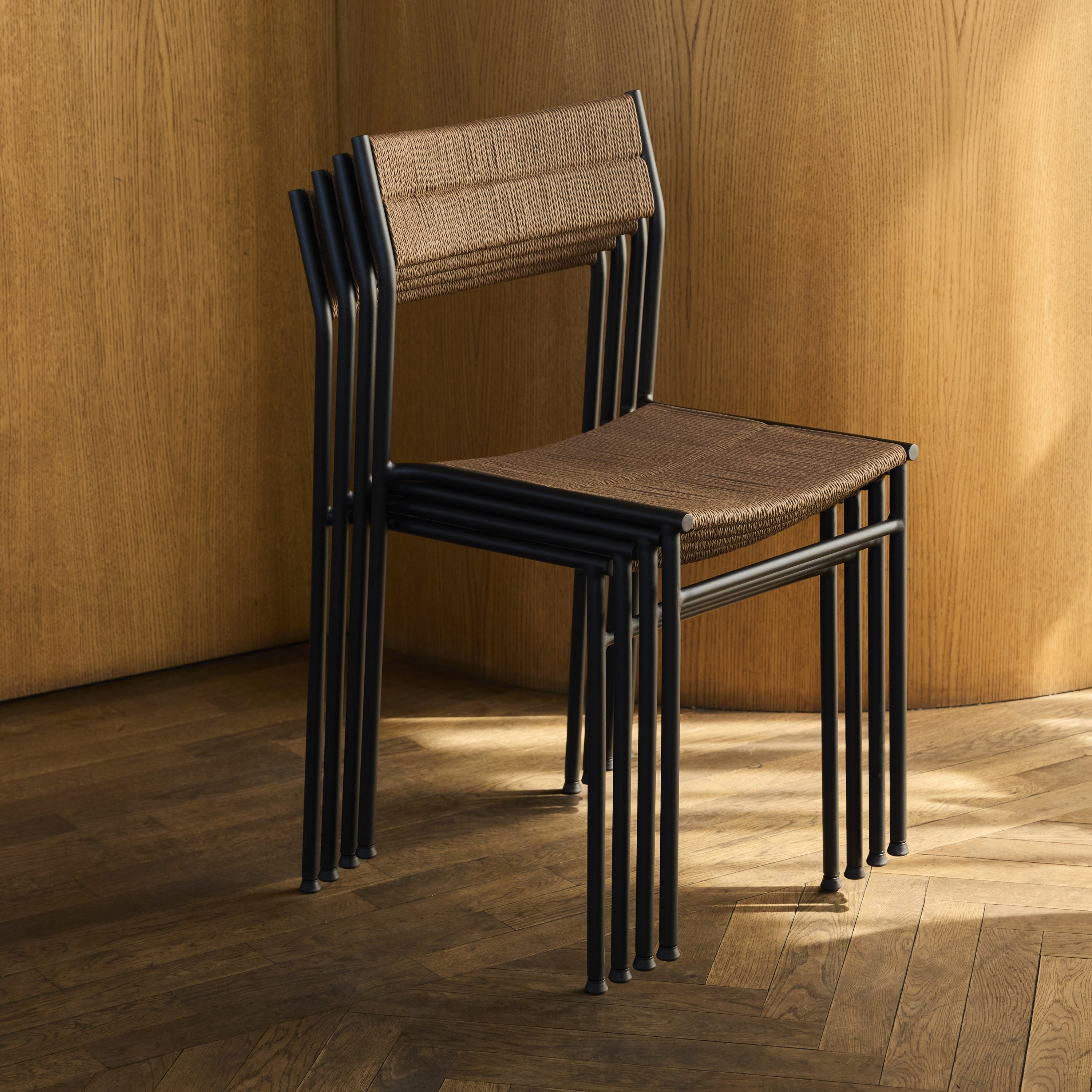 Northern Vev Spisestol Black/Brown