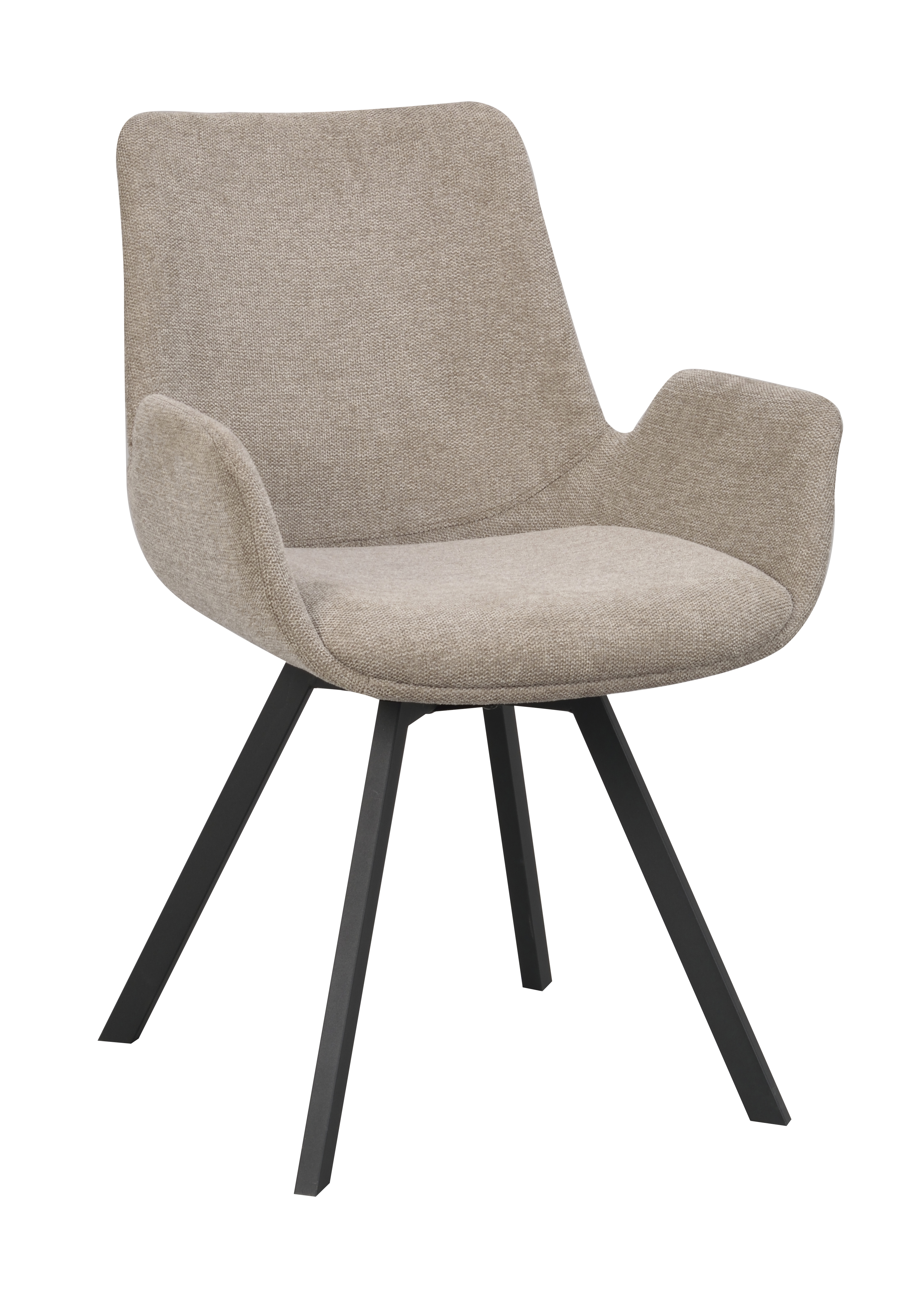 Norwell Karmstol Beige/Svart