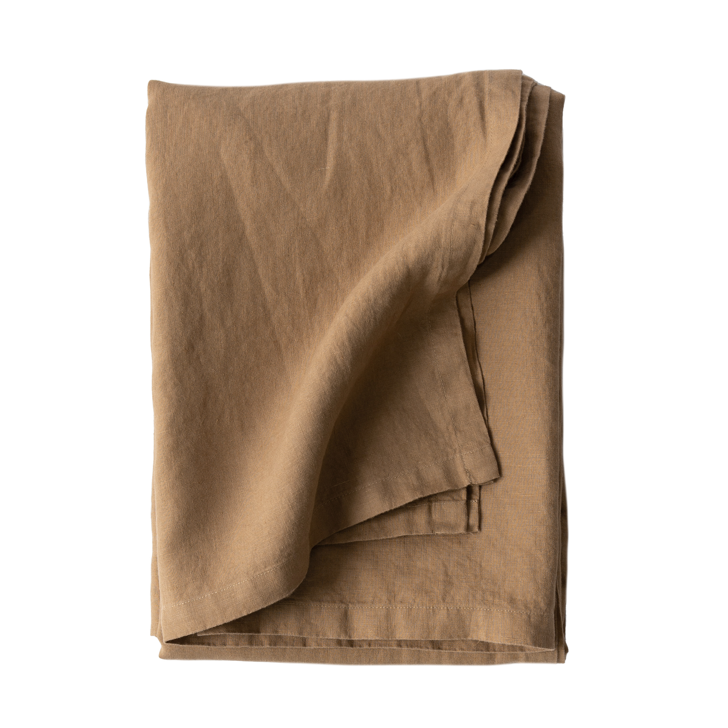 Tell me more - Duk Linne Hazelnut 145x270 - Brun
