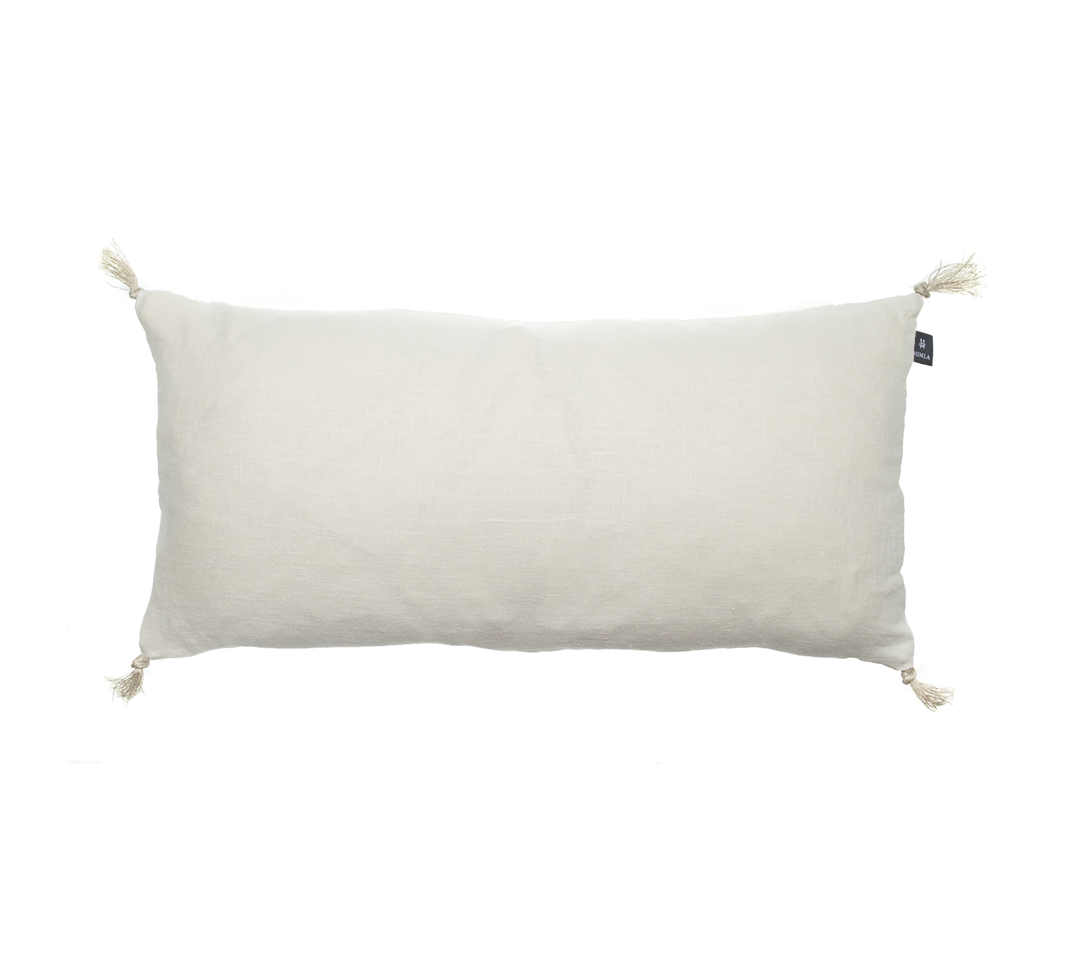 Himla - Sunshine Putevar Tassel Fog 30x60 - Beige  - Dekorativt putetrekk