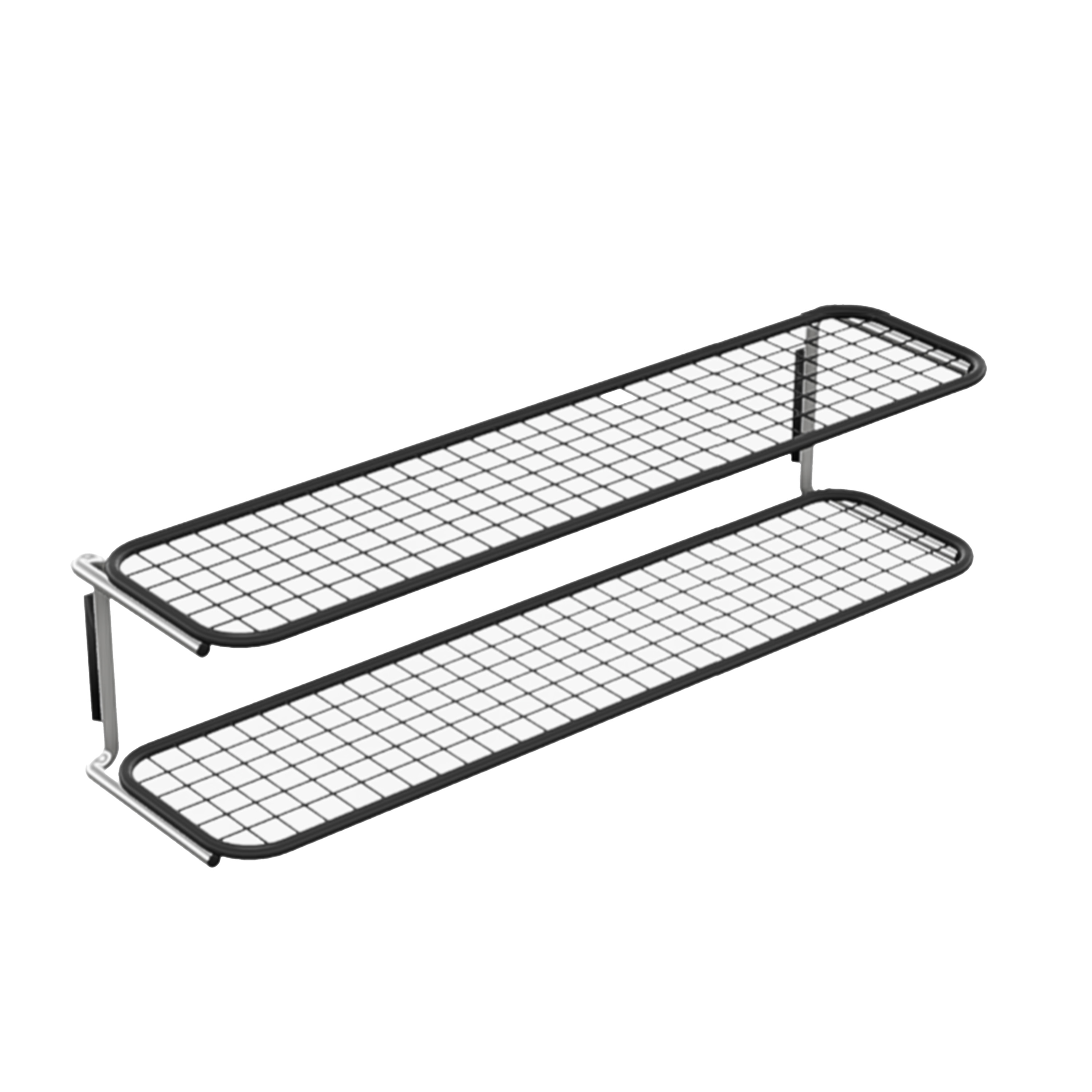 Classic Skohylla Dubbel Svart/Krom 100cm
