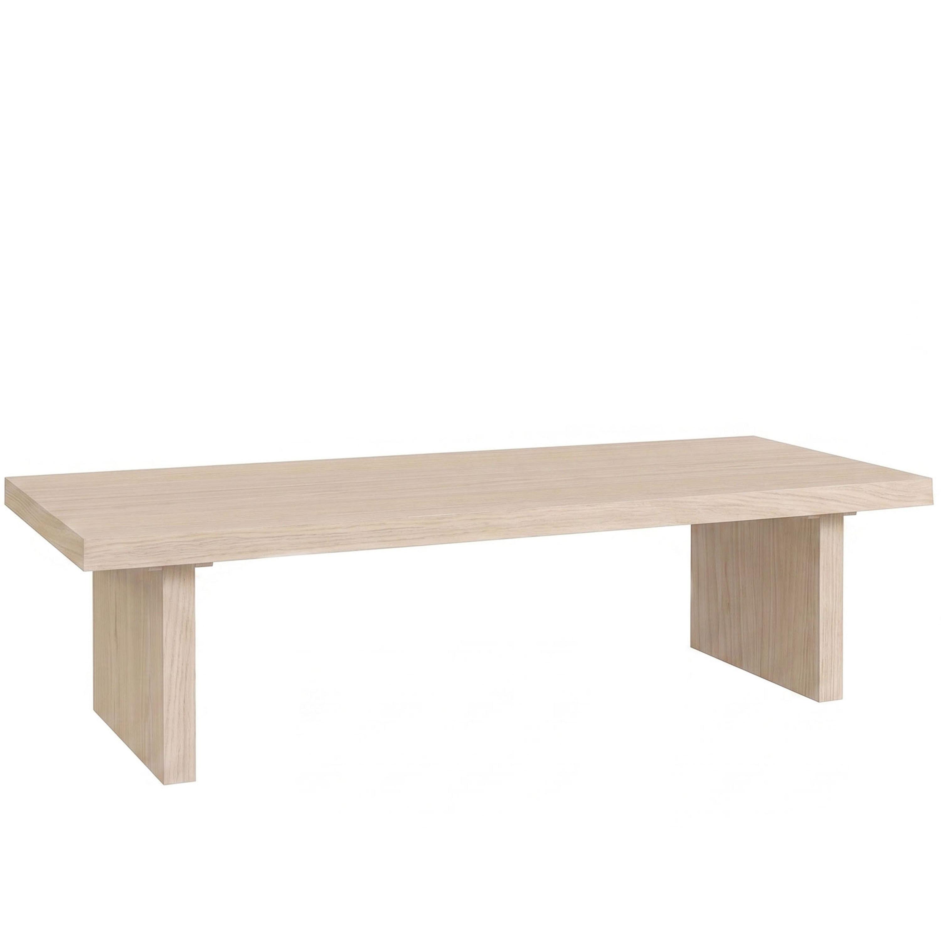 Kaia Sofabord Hvitoljet Eik 130cm