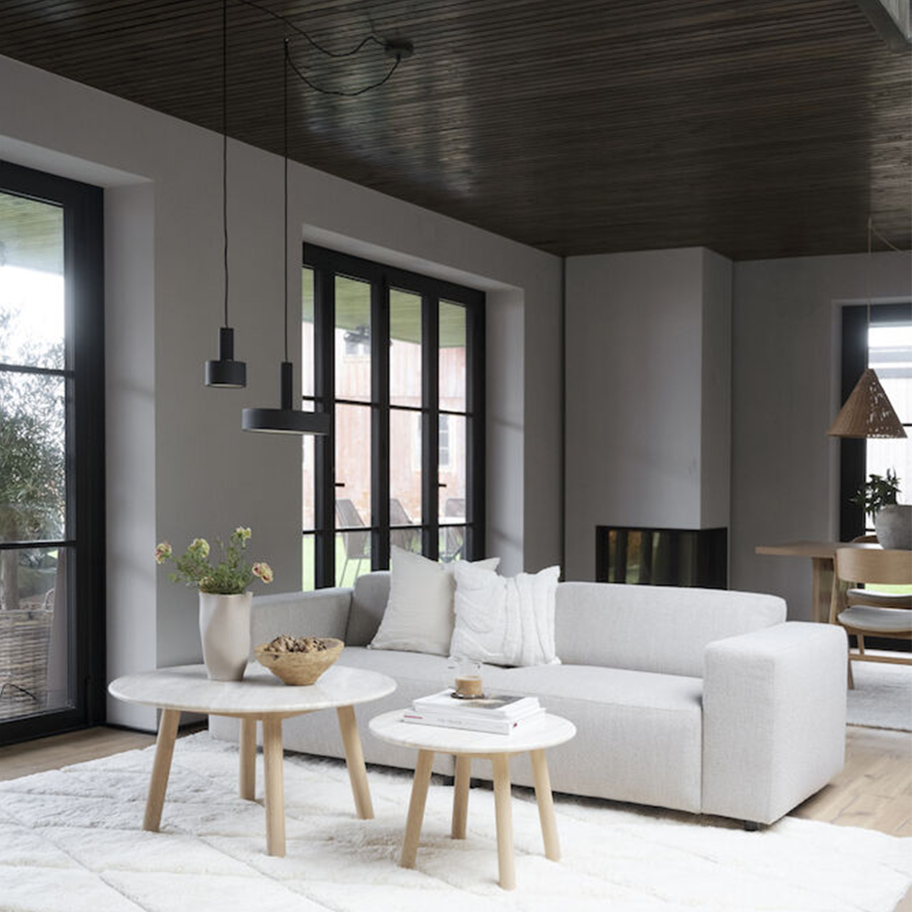 Rowico Home Willard 3-sits Soffa Ljusbeige