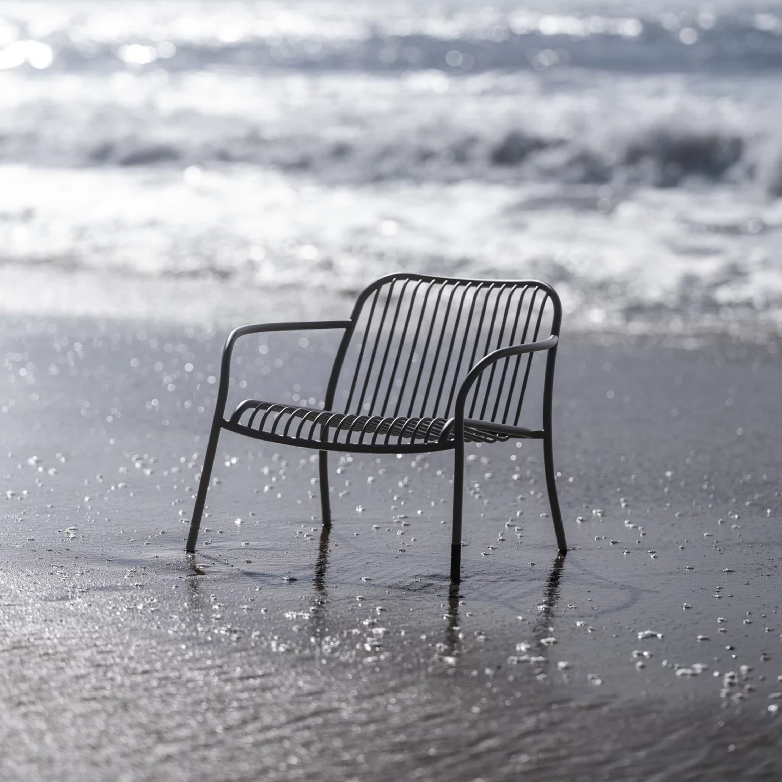 Blomus Yua Wire Utendørs Loungestol Granite Gray