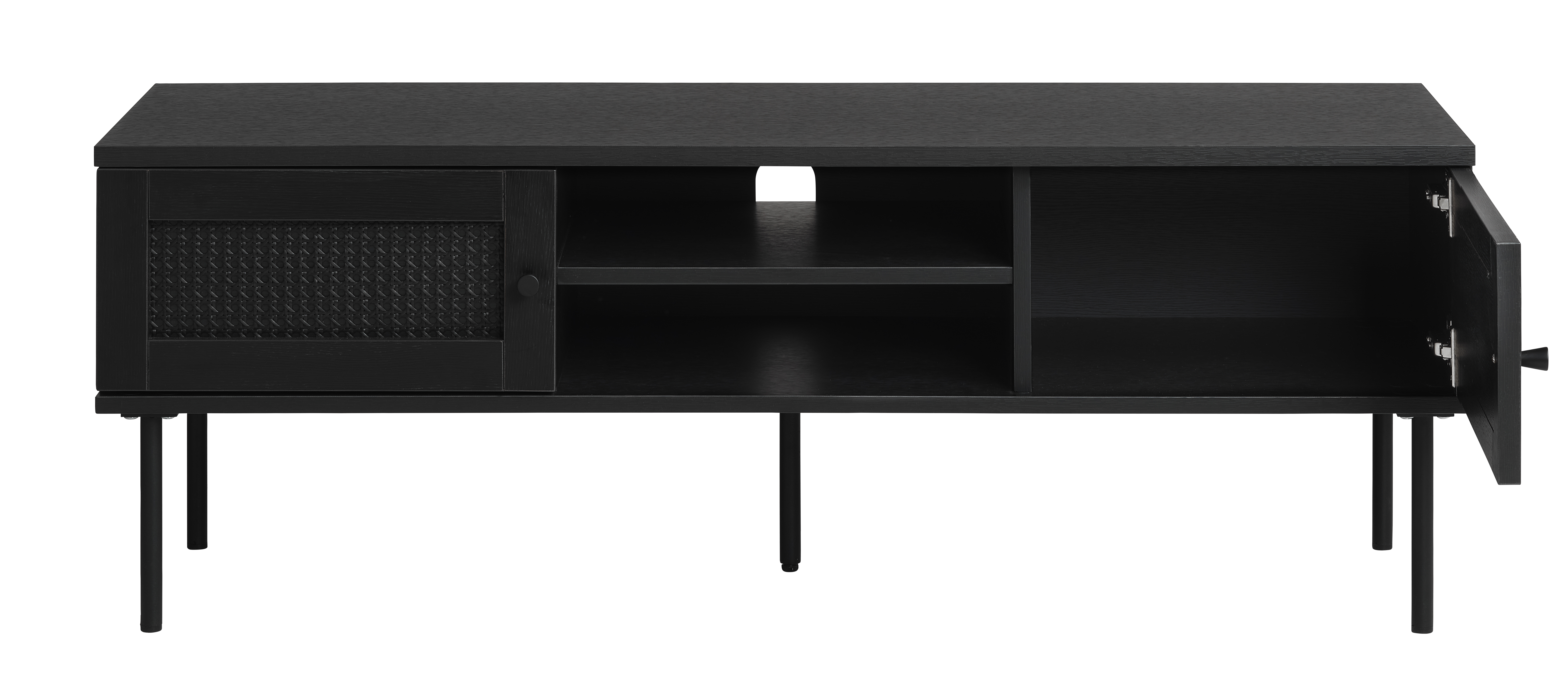 Nordic Home Elin TV-Bank Black 120cm