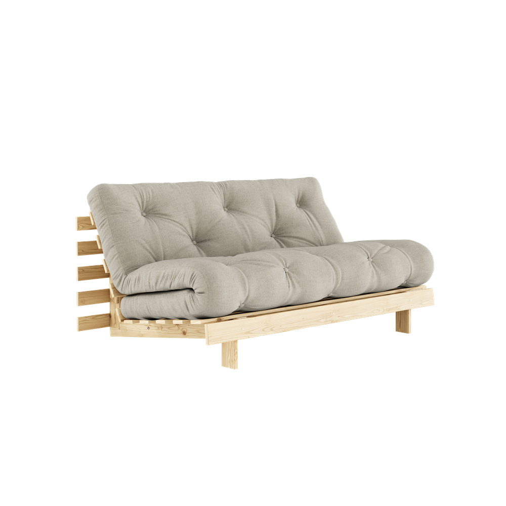 Karup Design - Roots Bäddsoffa Natur/Linen 160cm - Beige
