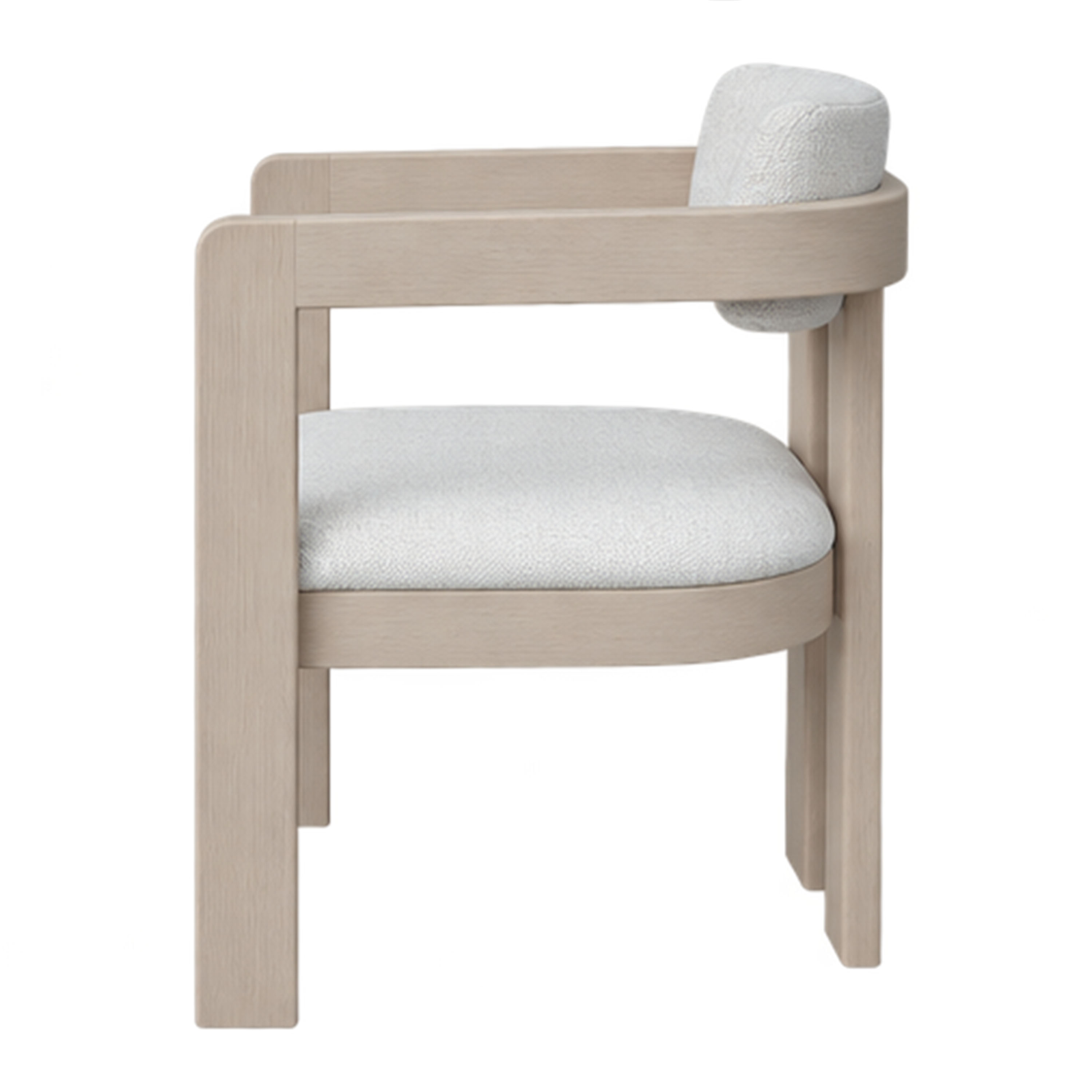 Sleepo Collection Callum Soft Karmstol Vitoljad/Vit