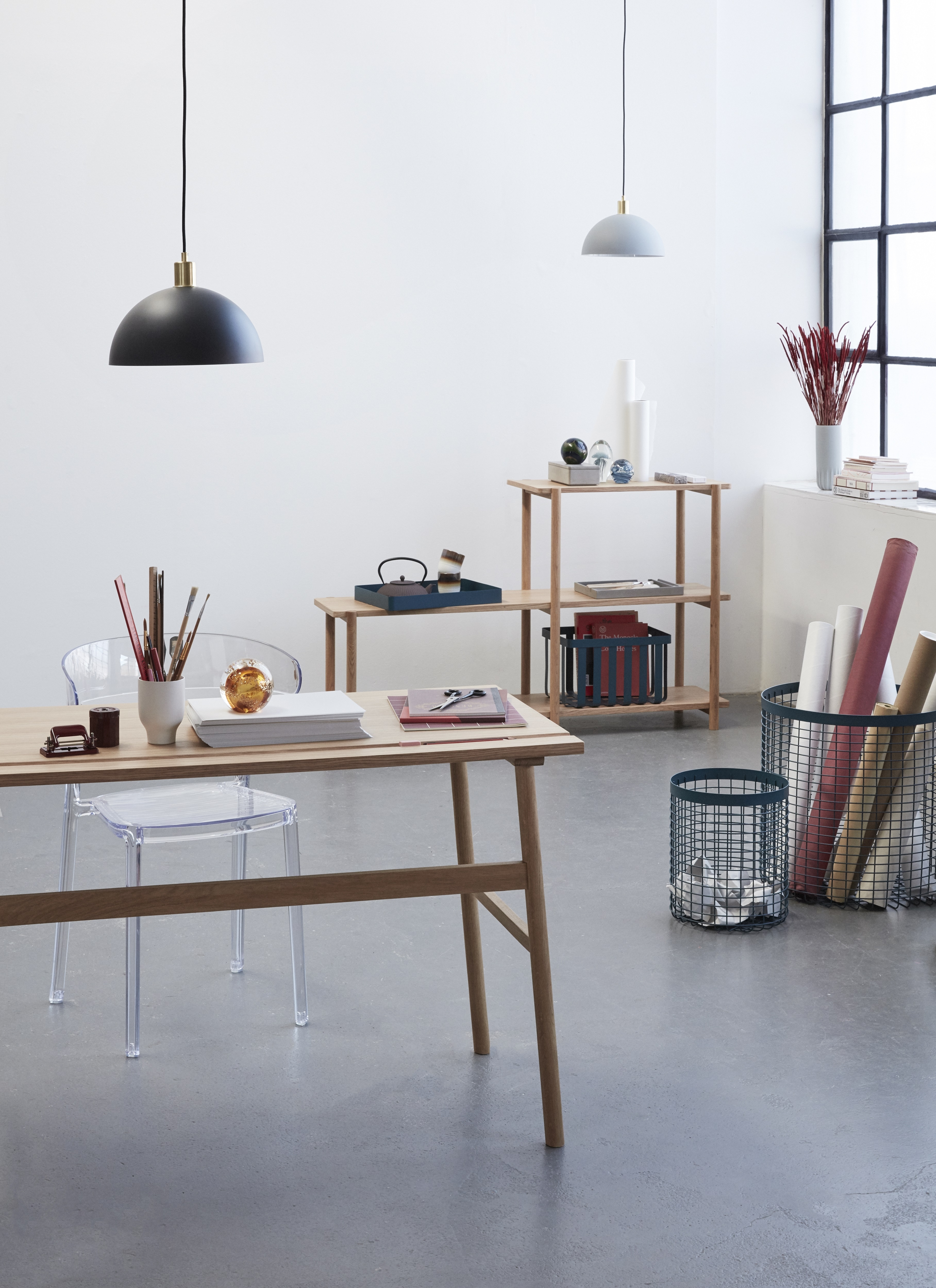 Hübsch Folk Skrivbord FSC 120cm