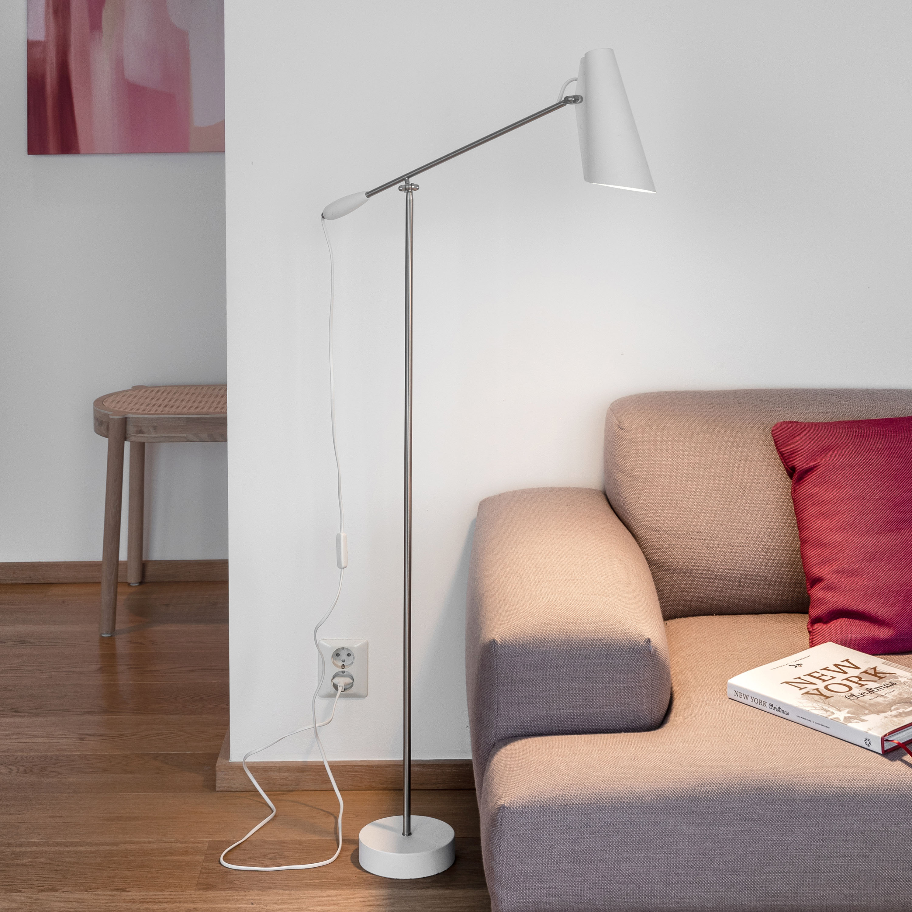 Northern Birdy Lattiavalaisin White/Steel