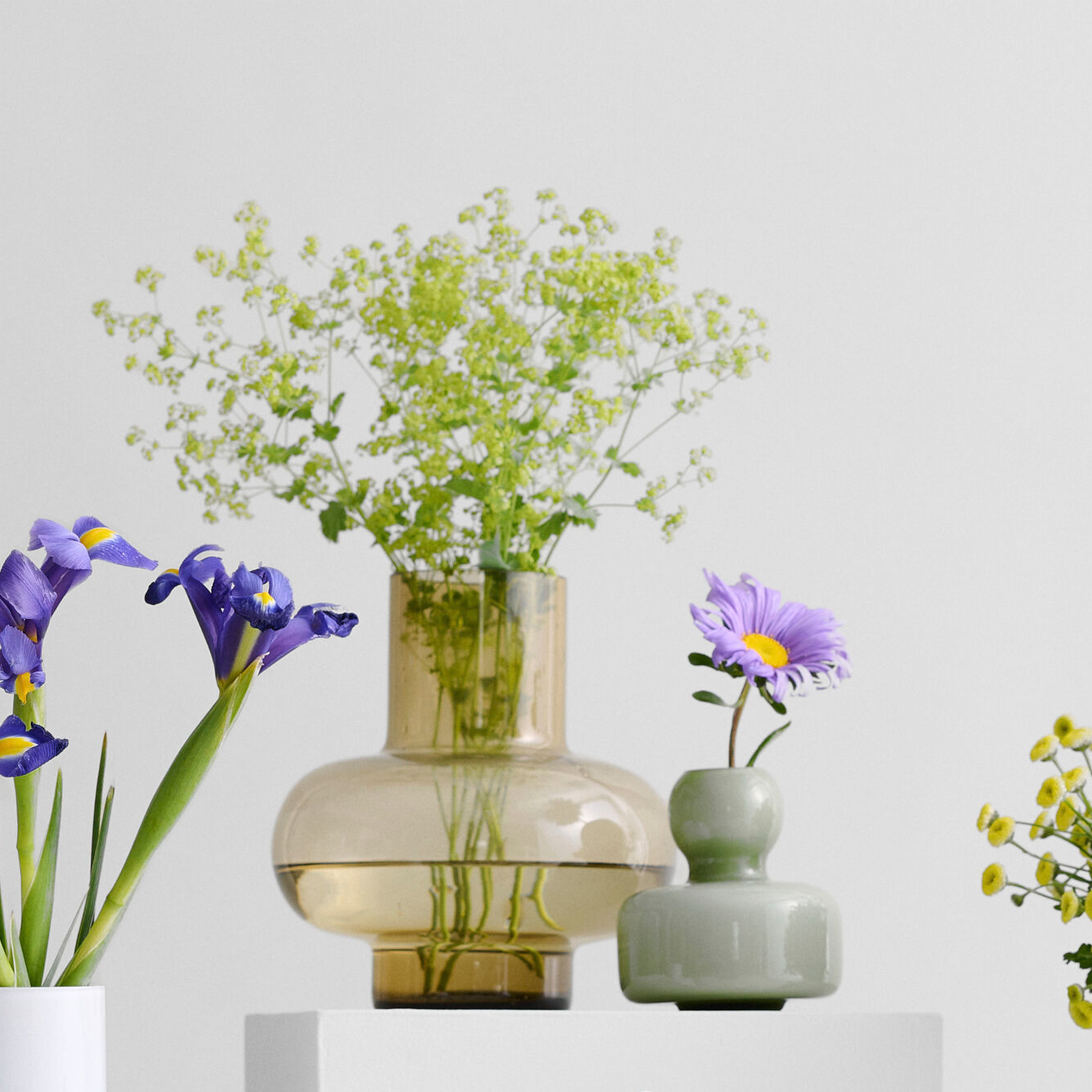 Marimekko Flower Maljakko Vihreä 10cm