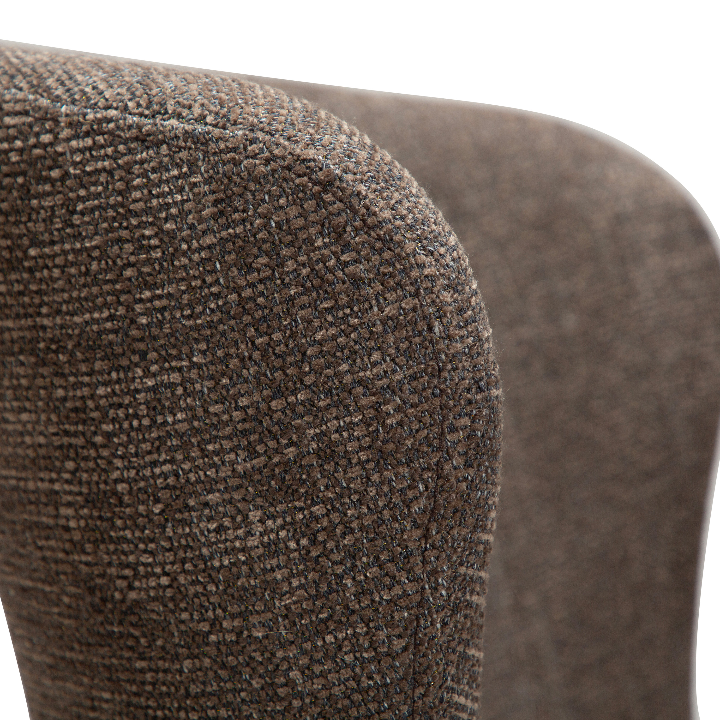 Dan Form Glam Ruokatuoli Major Ruskea Bouclé