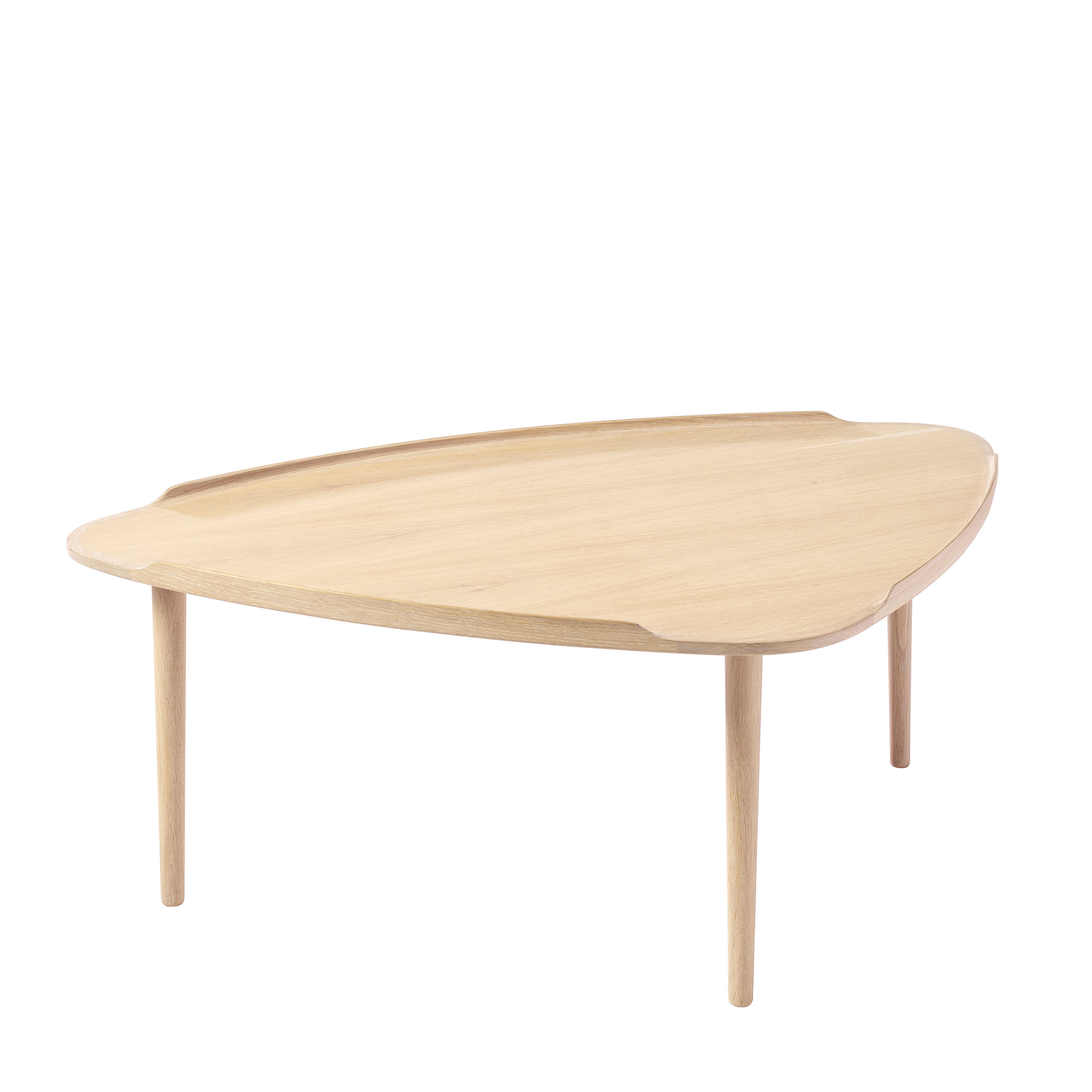 No.55 Sohvapöytä Valkoöljytty Tammi Pieni