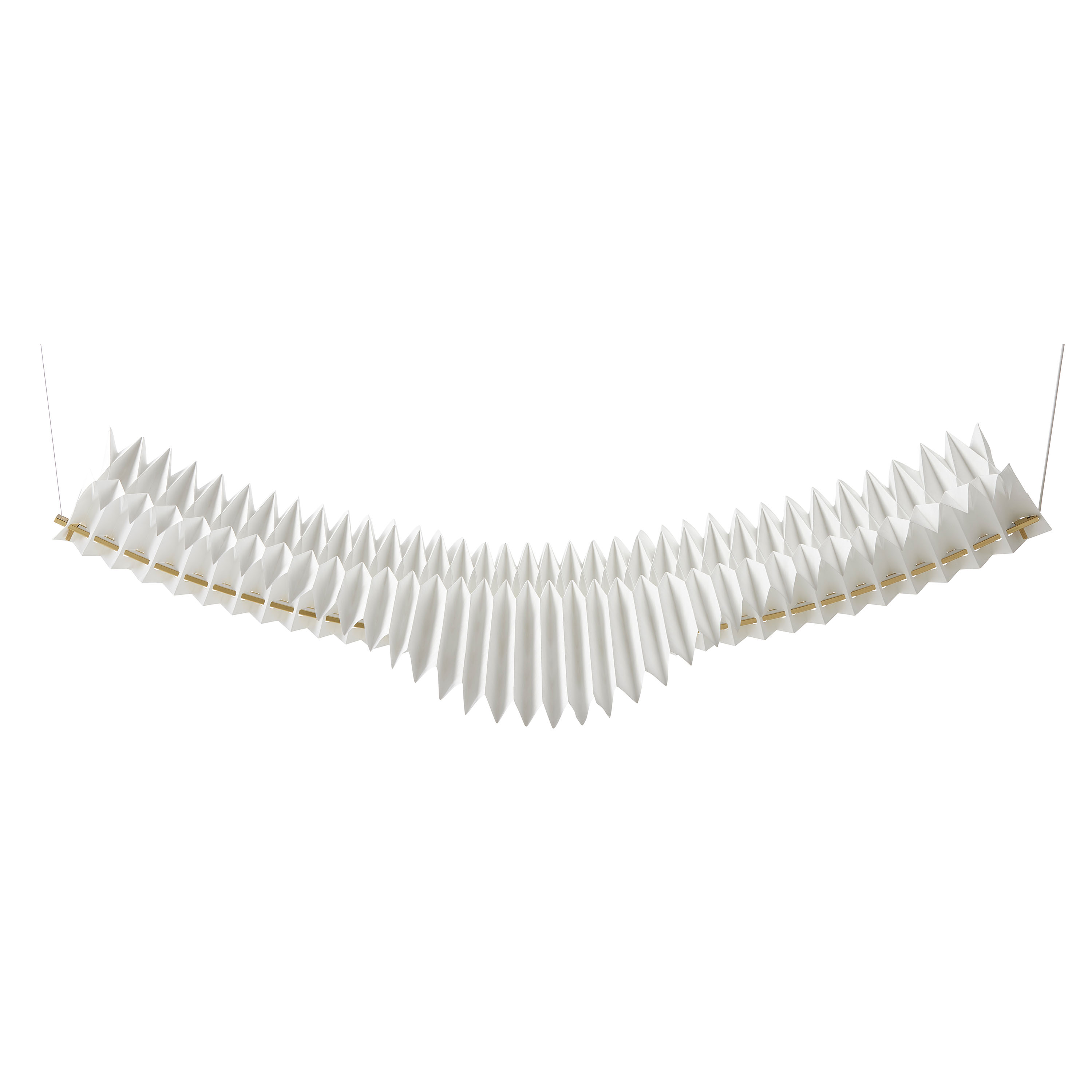 Frandsen Sora Deckenleuchte Massives Messing/Weiß