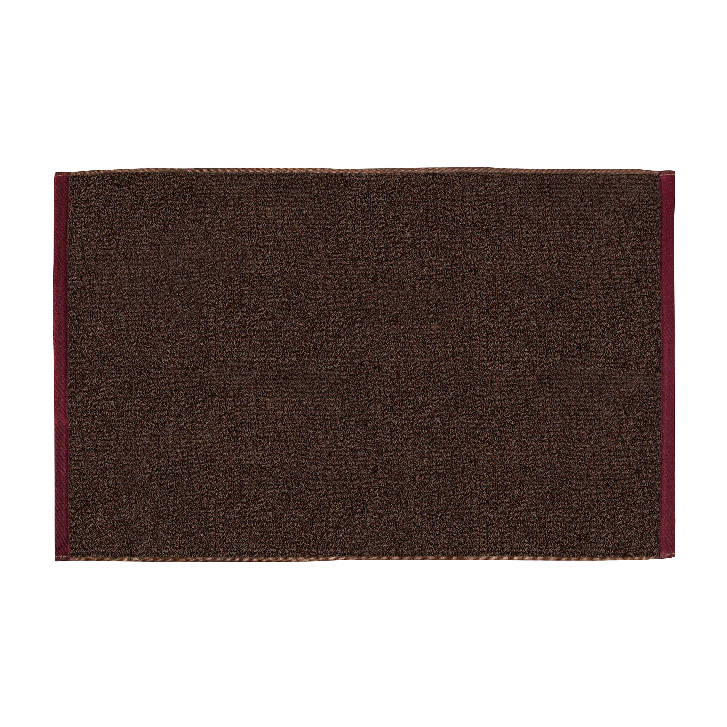 Soft Badematte Braun/Sand 50x80