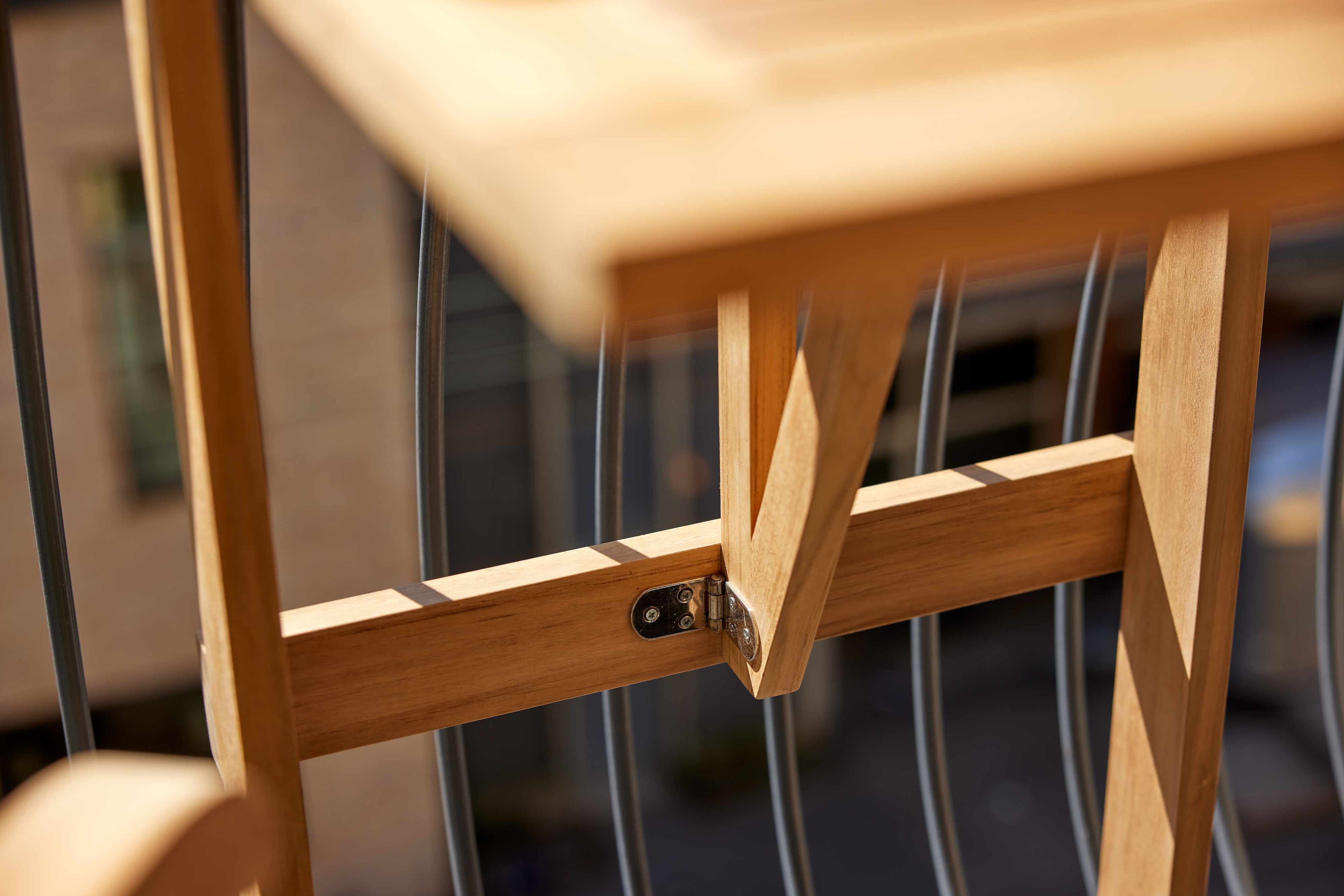 Cinas Balkongbord Teak 50cm