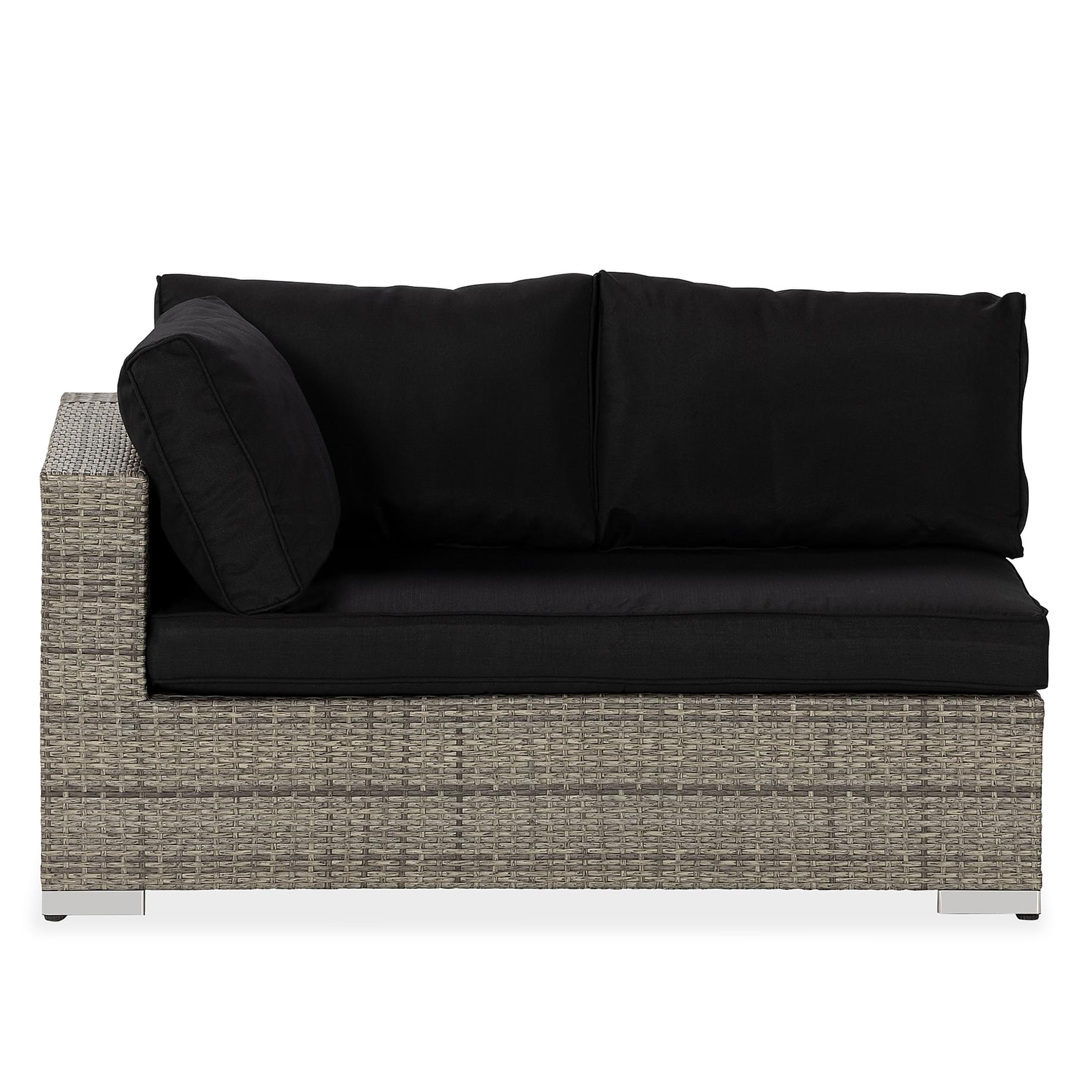 Nordic Outdoor - Bora Venstre modul Grå 140cm - Utendørs Modulsofa