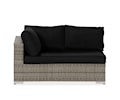 Bora Vänstermodul Grå 140cm
