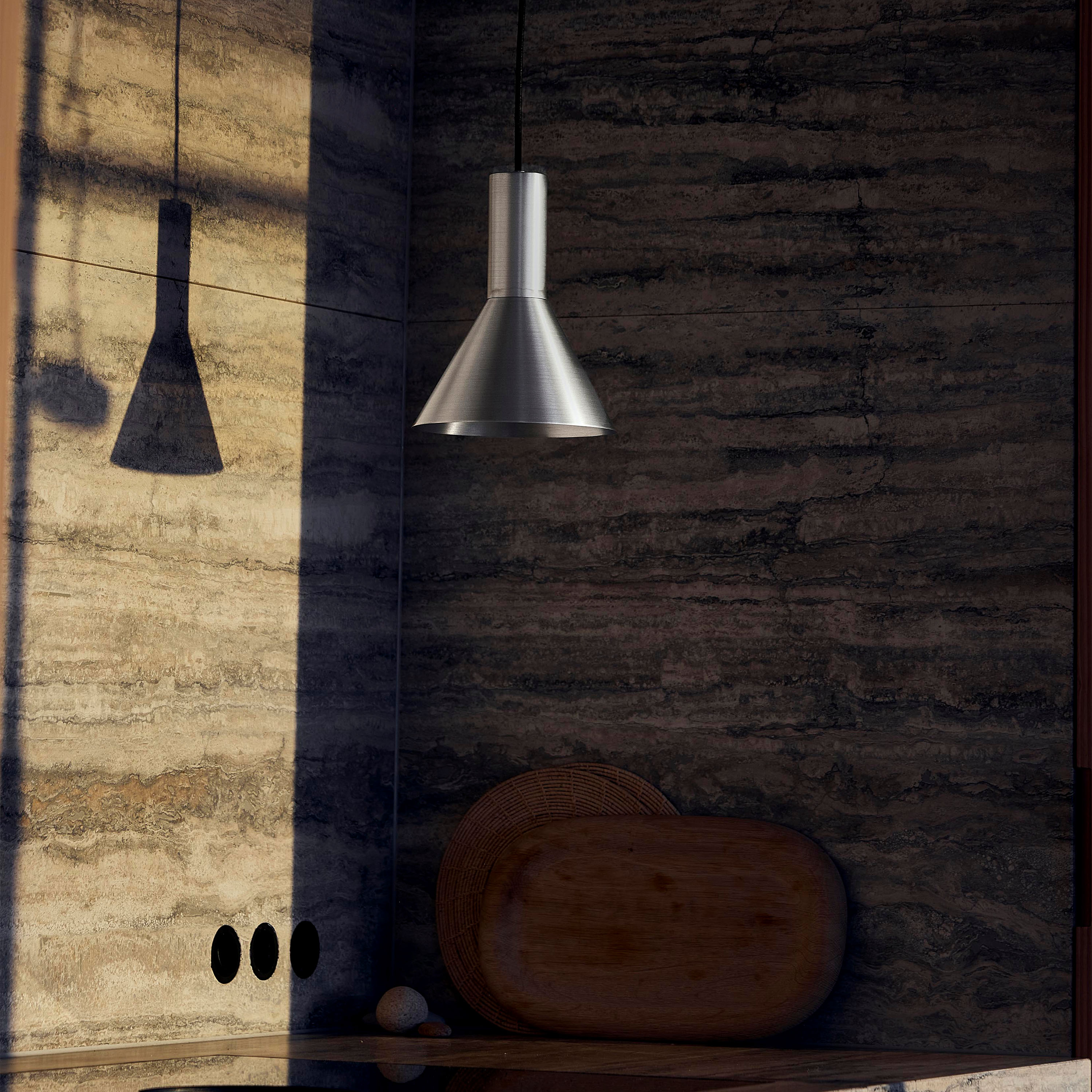 Frandsen Lyss Kattovalaisin Harjattu Alumiini Ø18