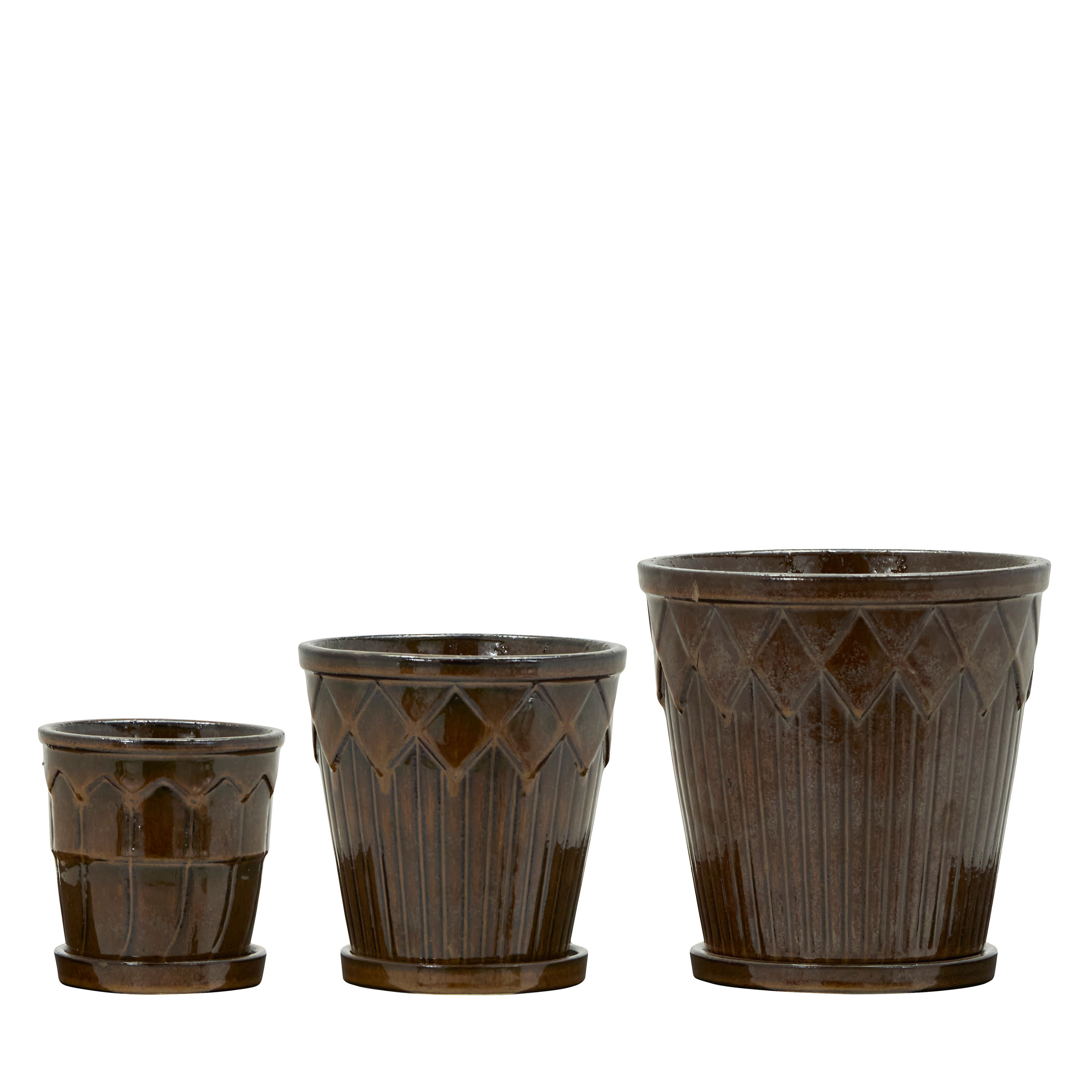 House Doctor Cora Ruukku Brun 3‑pack