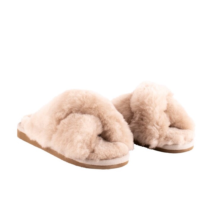 Shepherd - Lovisa Tofflor Honey 41 - Beige