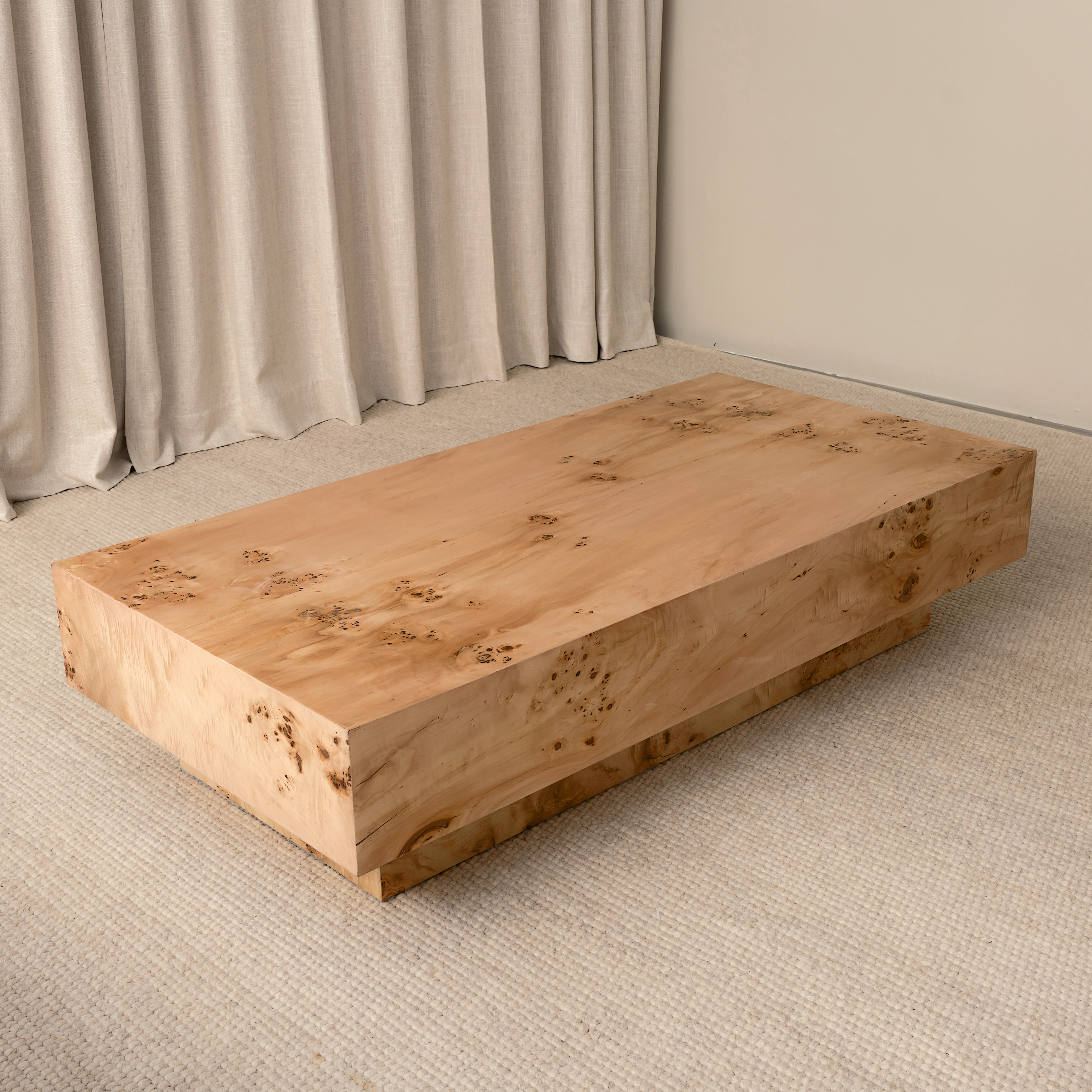 Sleepo Collection - Poppy Couchtisch Pappel 130x65 - Holz