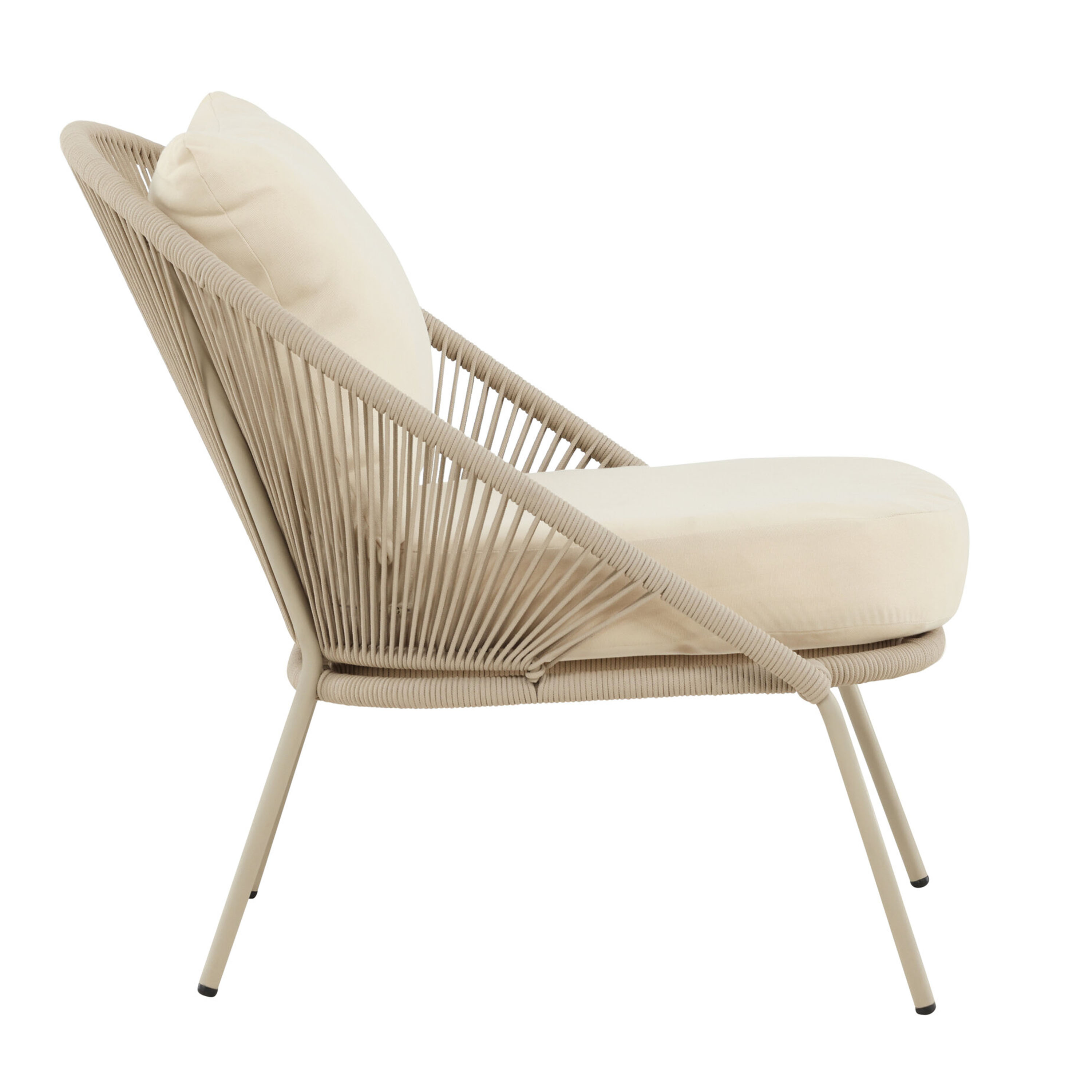 Venture Home Lindos Loungestol Beige