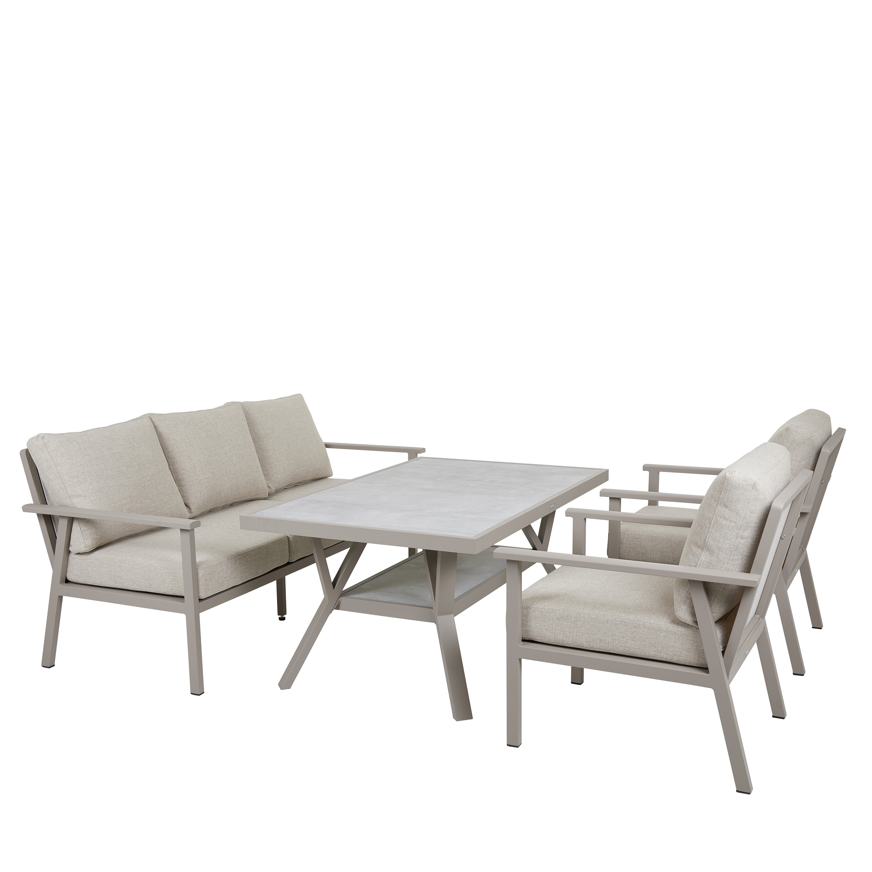 Brafab Samvaro 3-sits Soffa Khaki/Sand