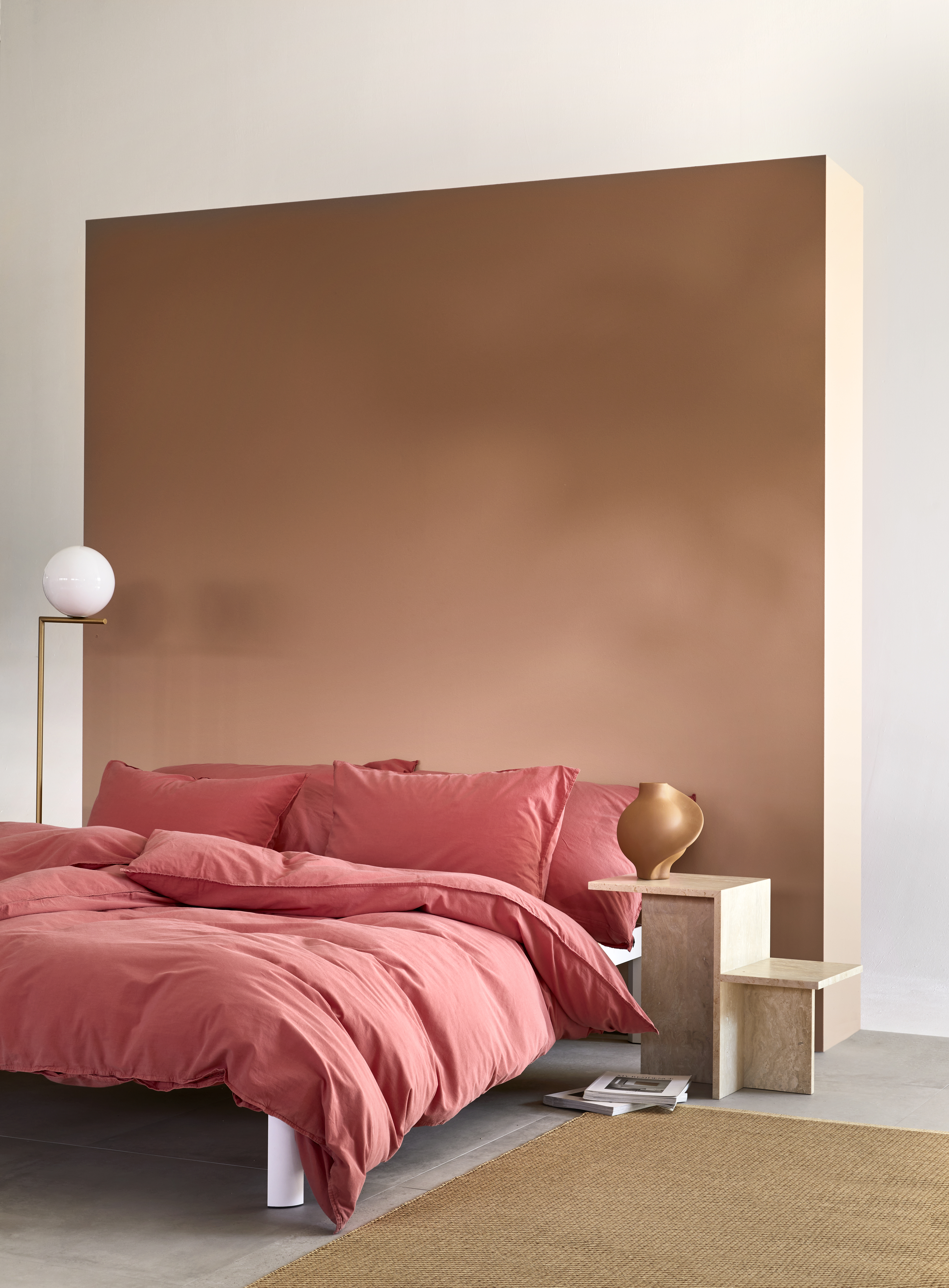 Høie Frøya 2-osainen Pussilakanasarja Vanhavaaleanpunainen