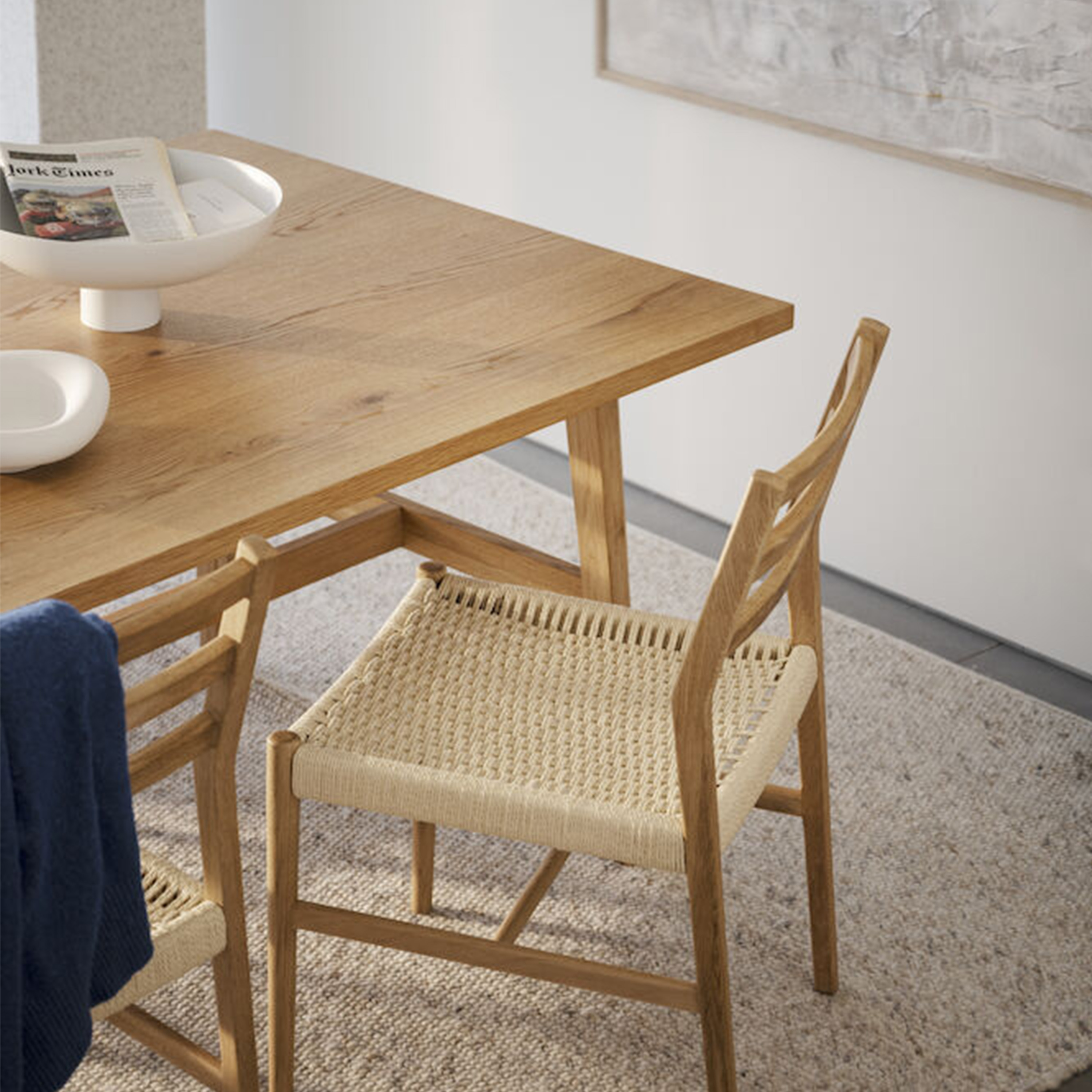 Rowico Home Plainfield Esstisch Eiche 220cm