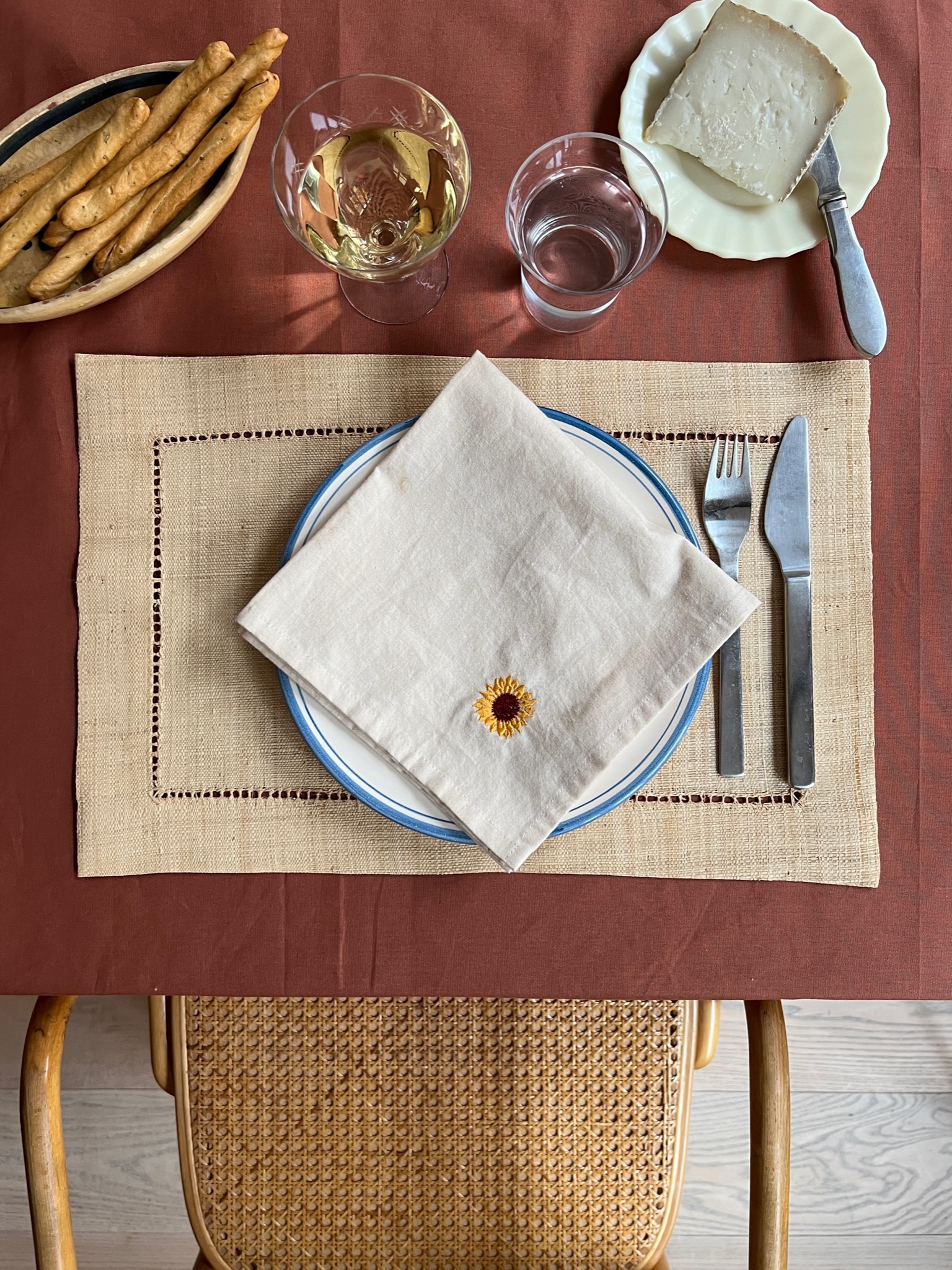 Midnatt Charms Servett 4-pack