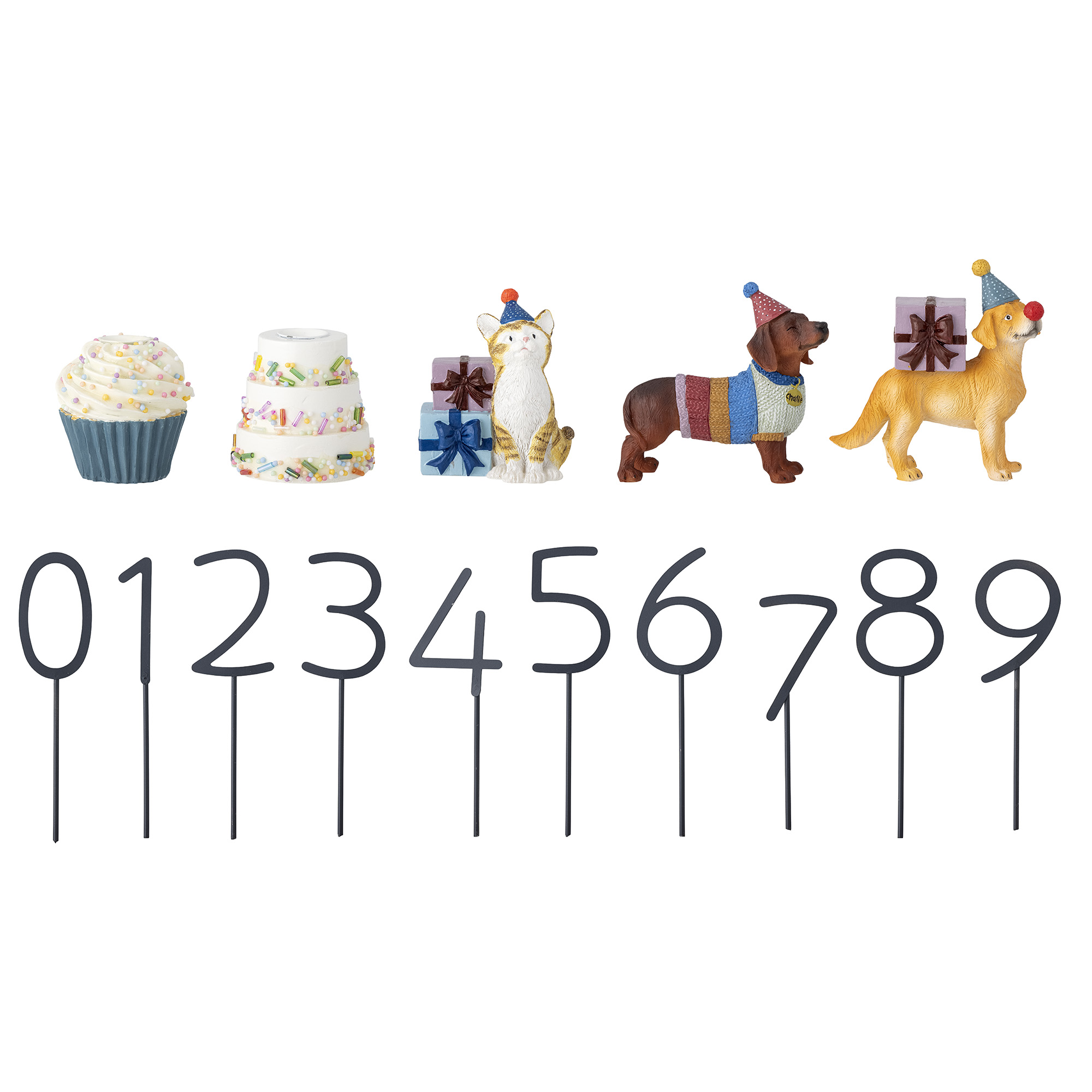 Bloomingville - Salve Birthday Dekoration - Multi