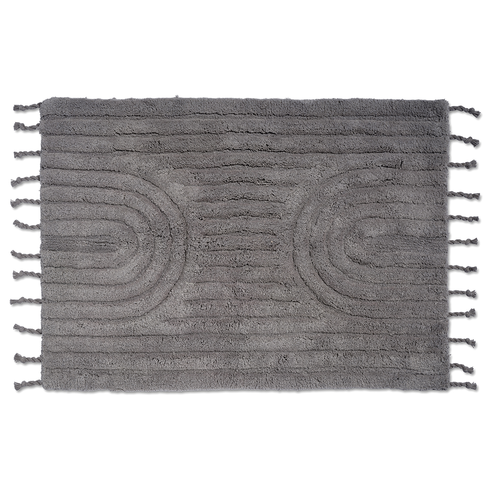 Classic Collection - Arch Badrumsmatta Titanium 60x90 - Badrumsmattor, Toalettmattor