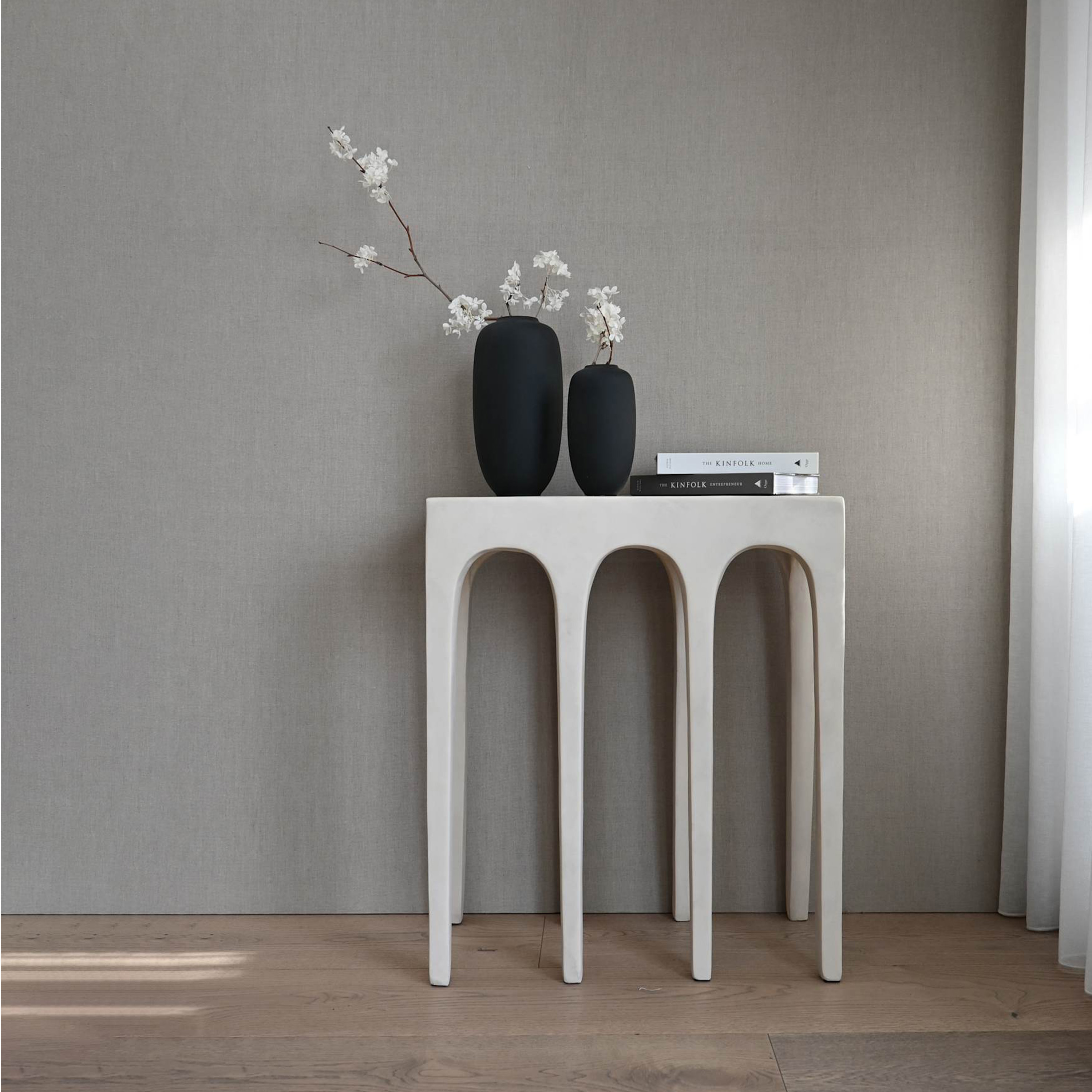 101 Copenhagen Bow Konsolipöytä Birch 70cm