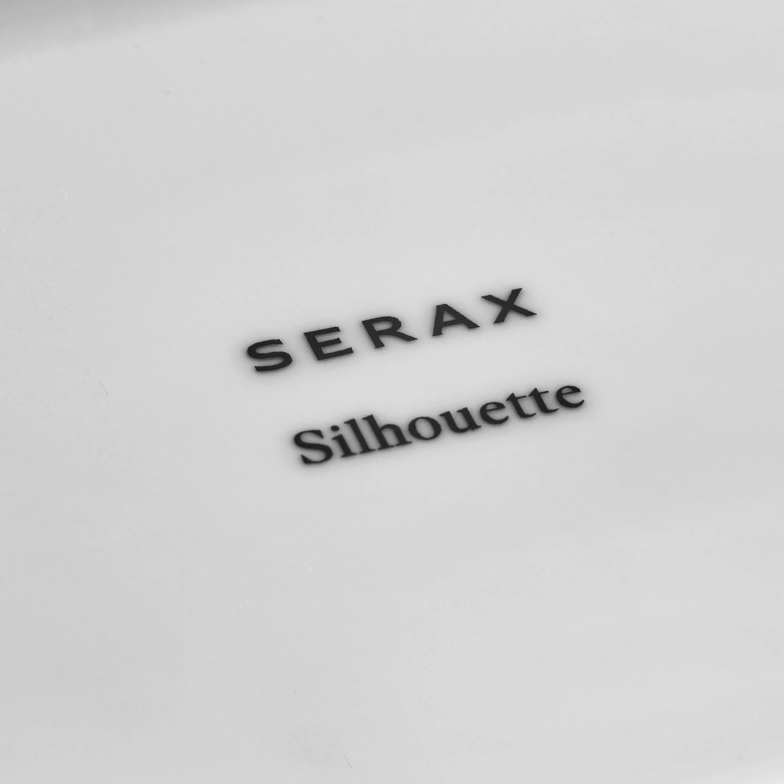 Serax Silhouette Skål White 15x24 2-pack