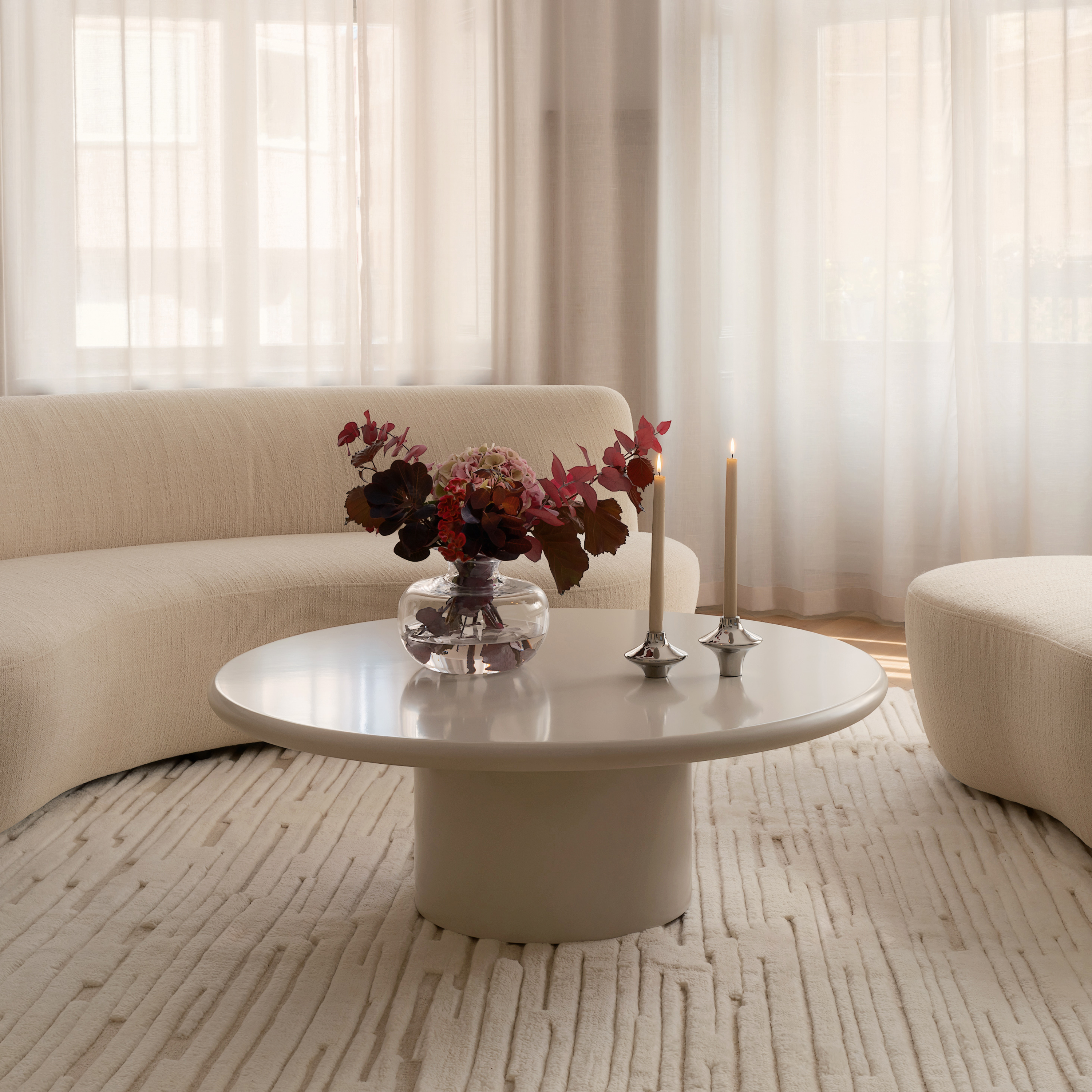 Hein Studio Doublet Ljusstake Titanium Large